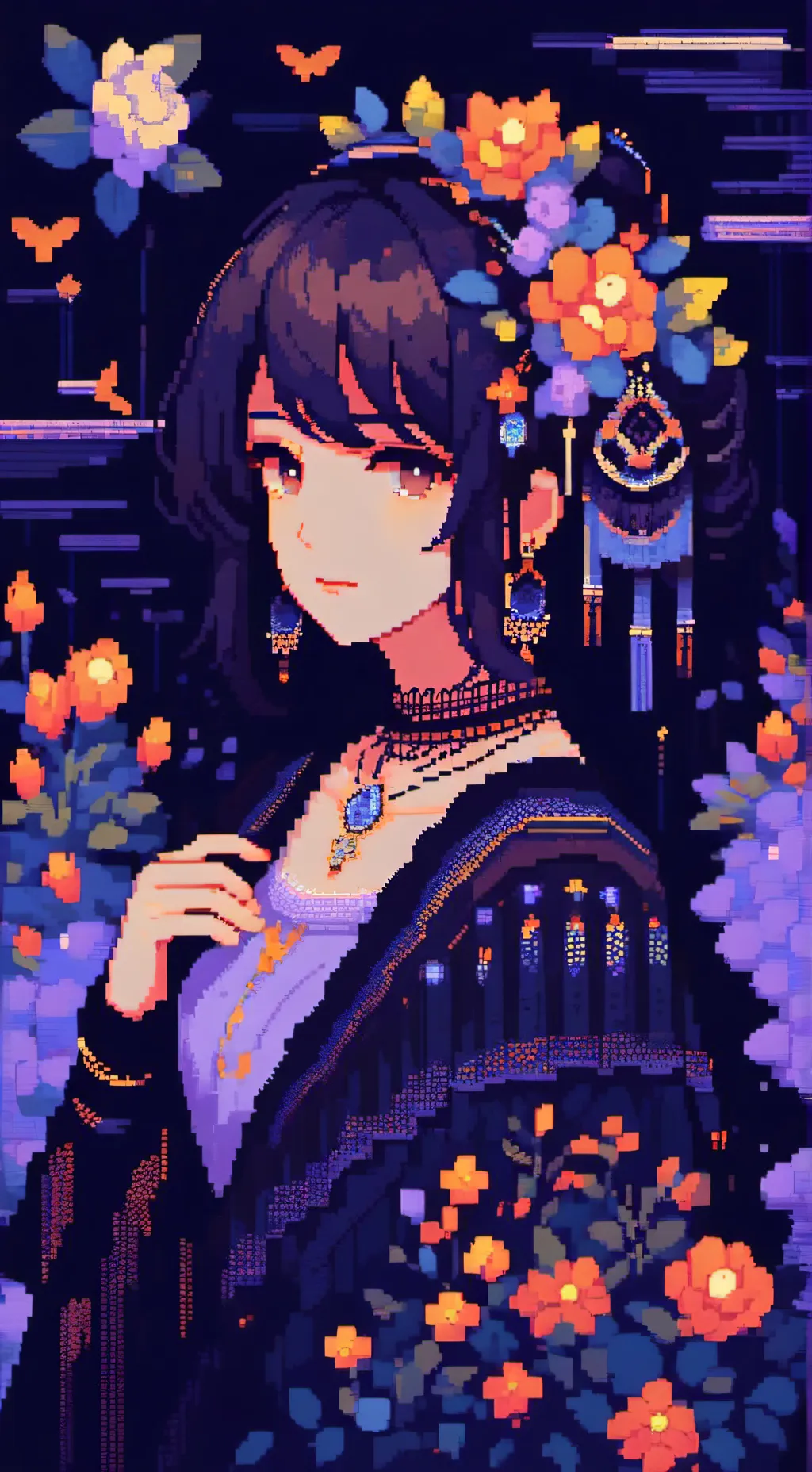 ai character: арина background