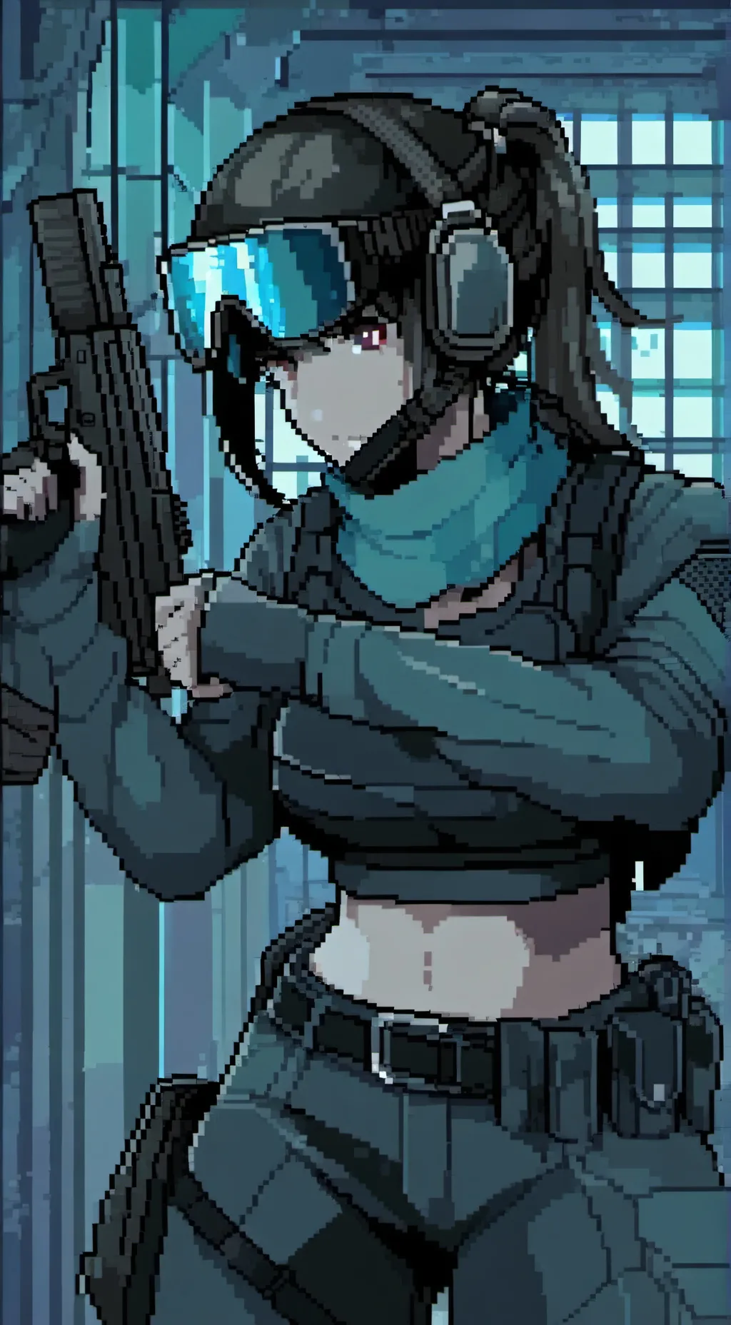 ai character: Night Fox background
