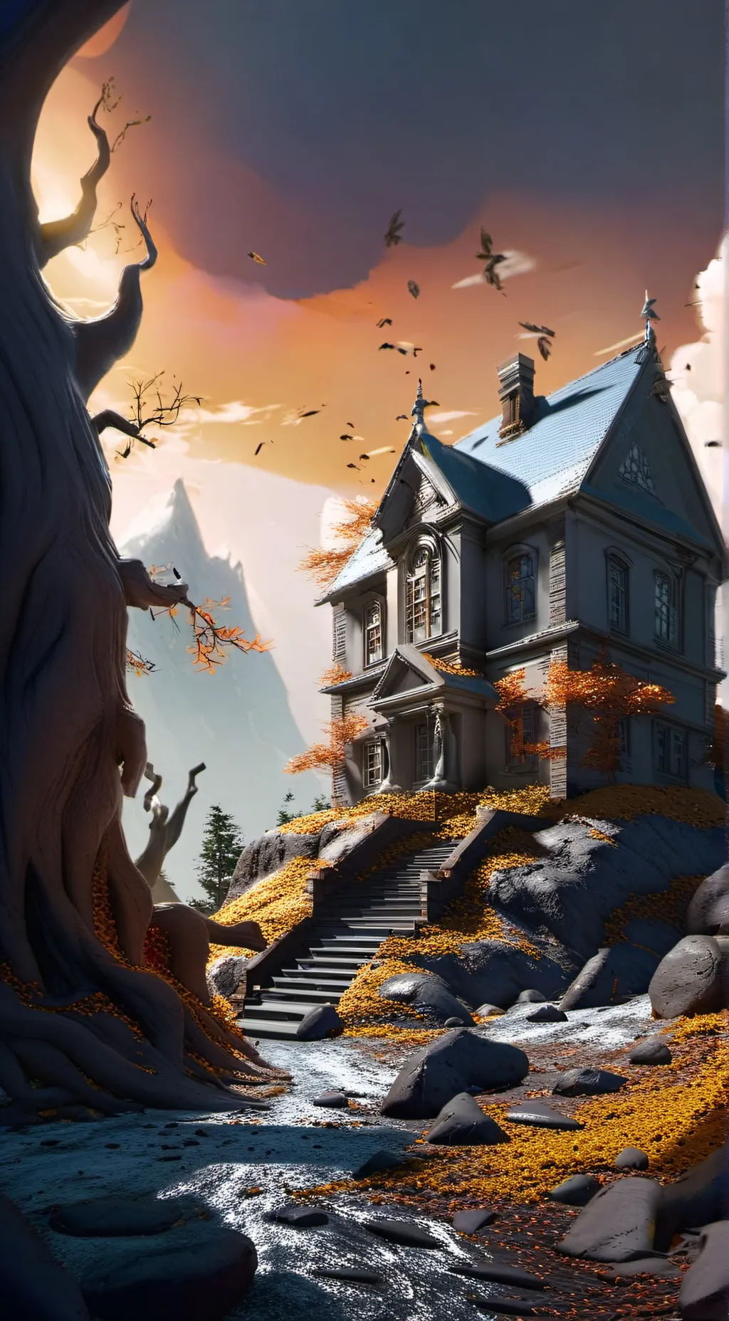 ai character: 🏫 MONSTER SCHOOL~🏫 background