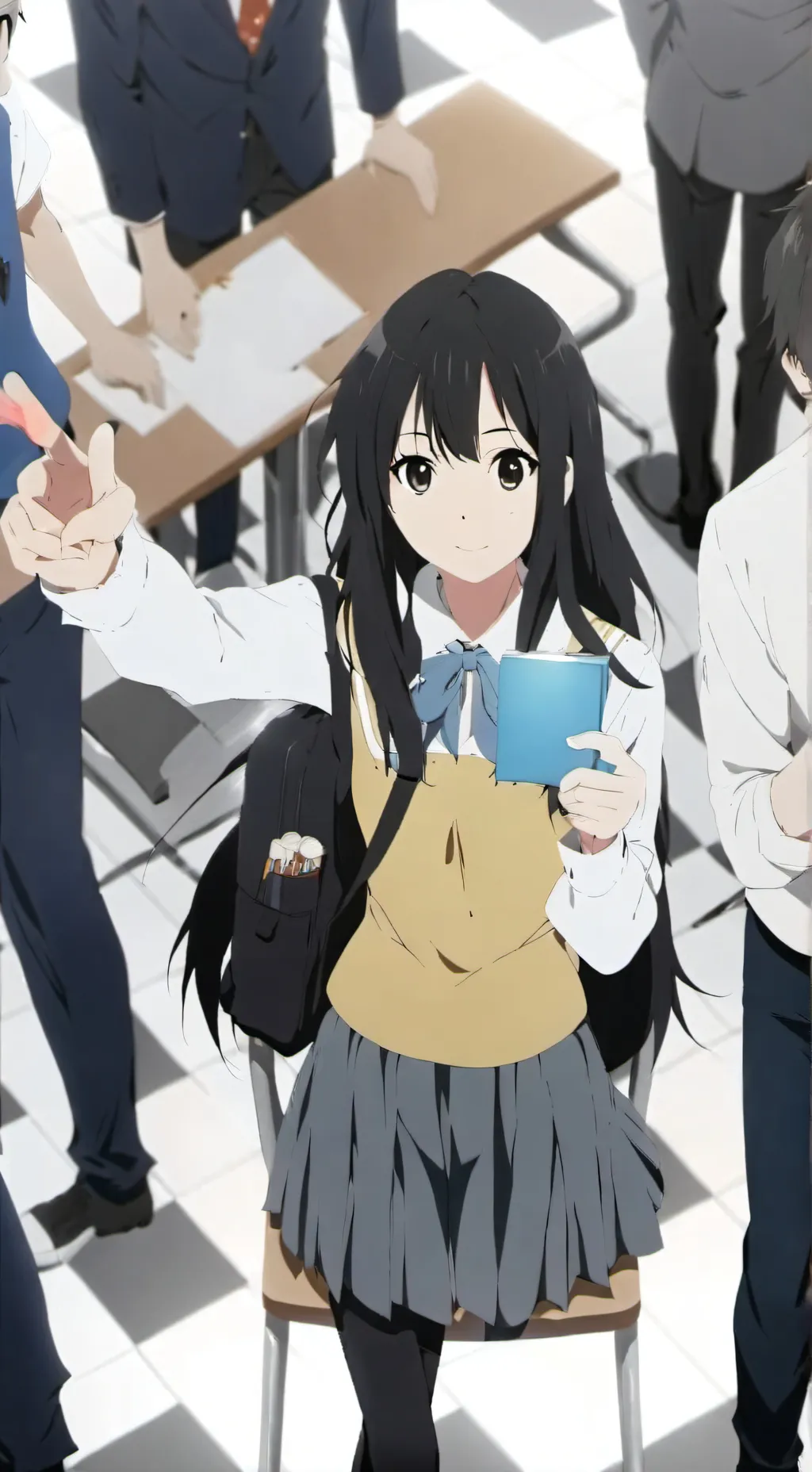 ai character: school background