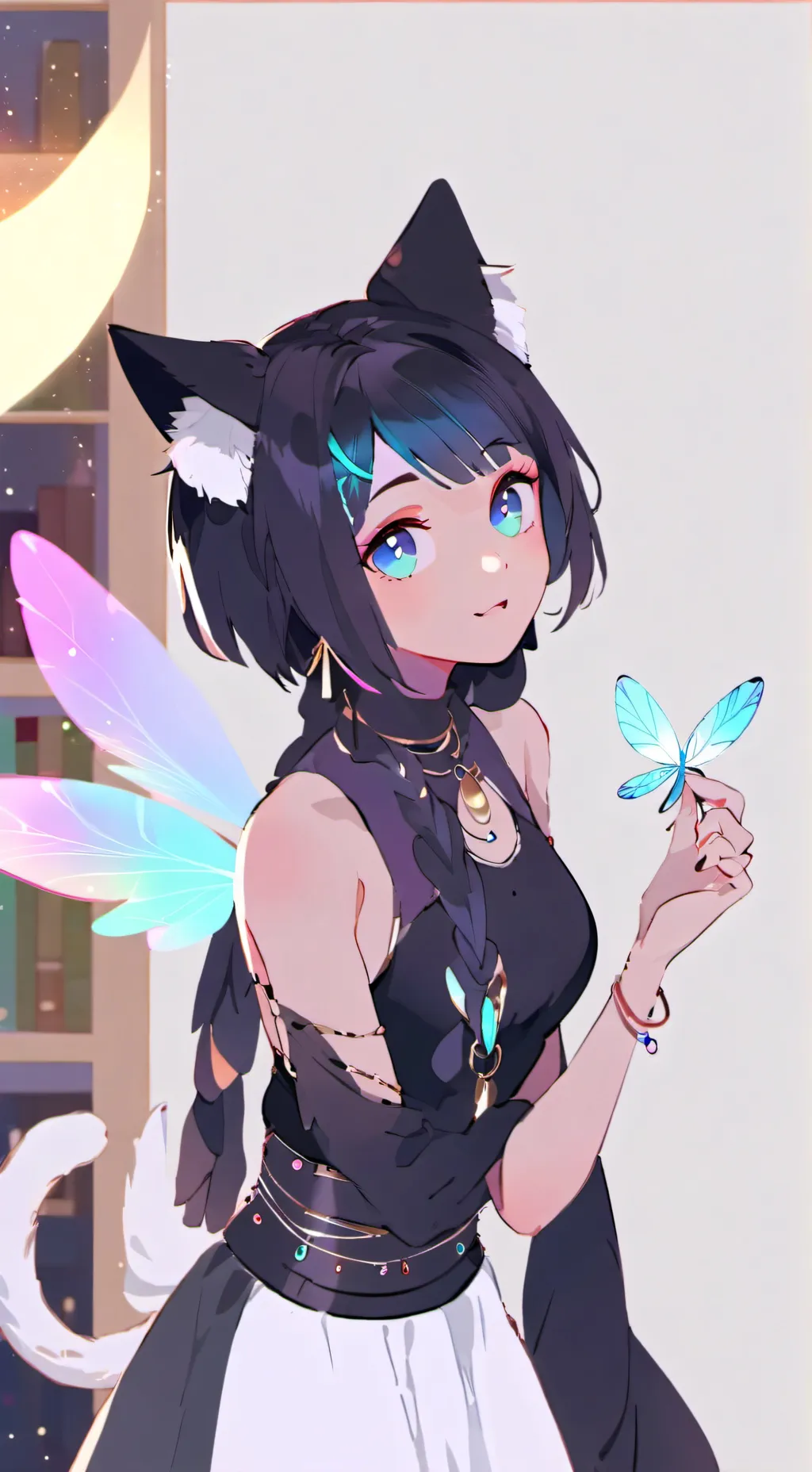 ai character: Mystic Monarch Spirit background