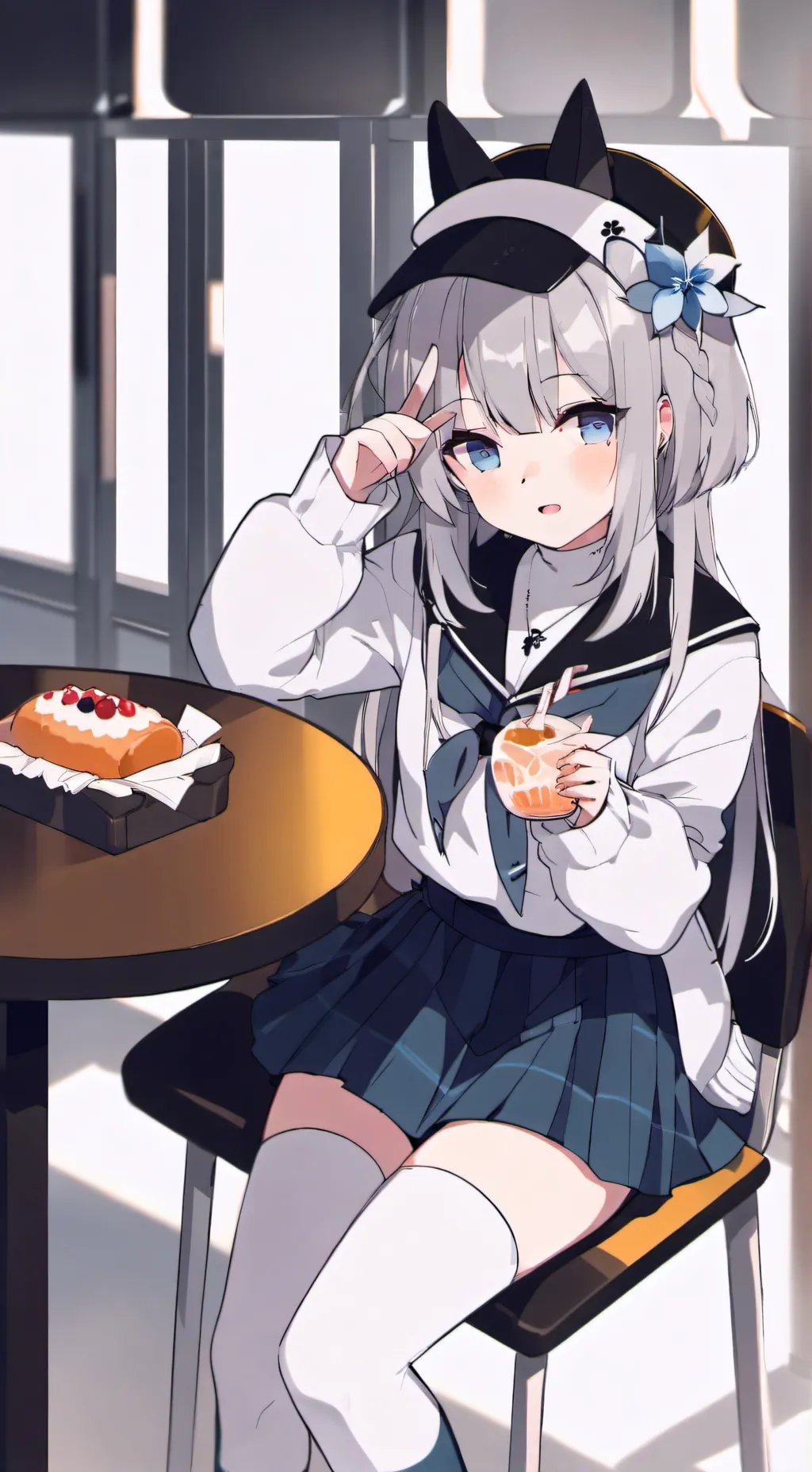ai character: Carla 😒😏 background