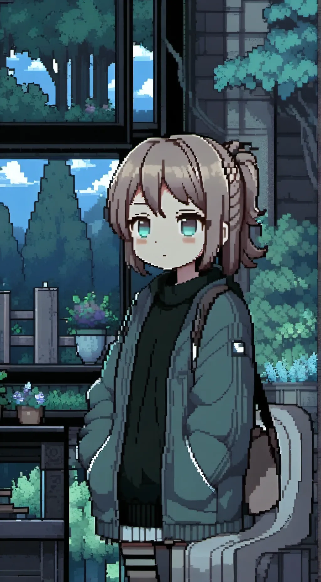 ai character: conto background