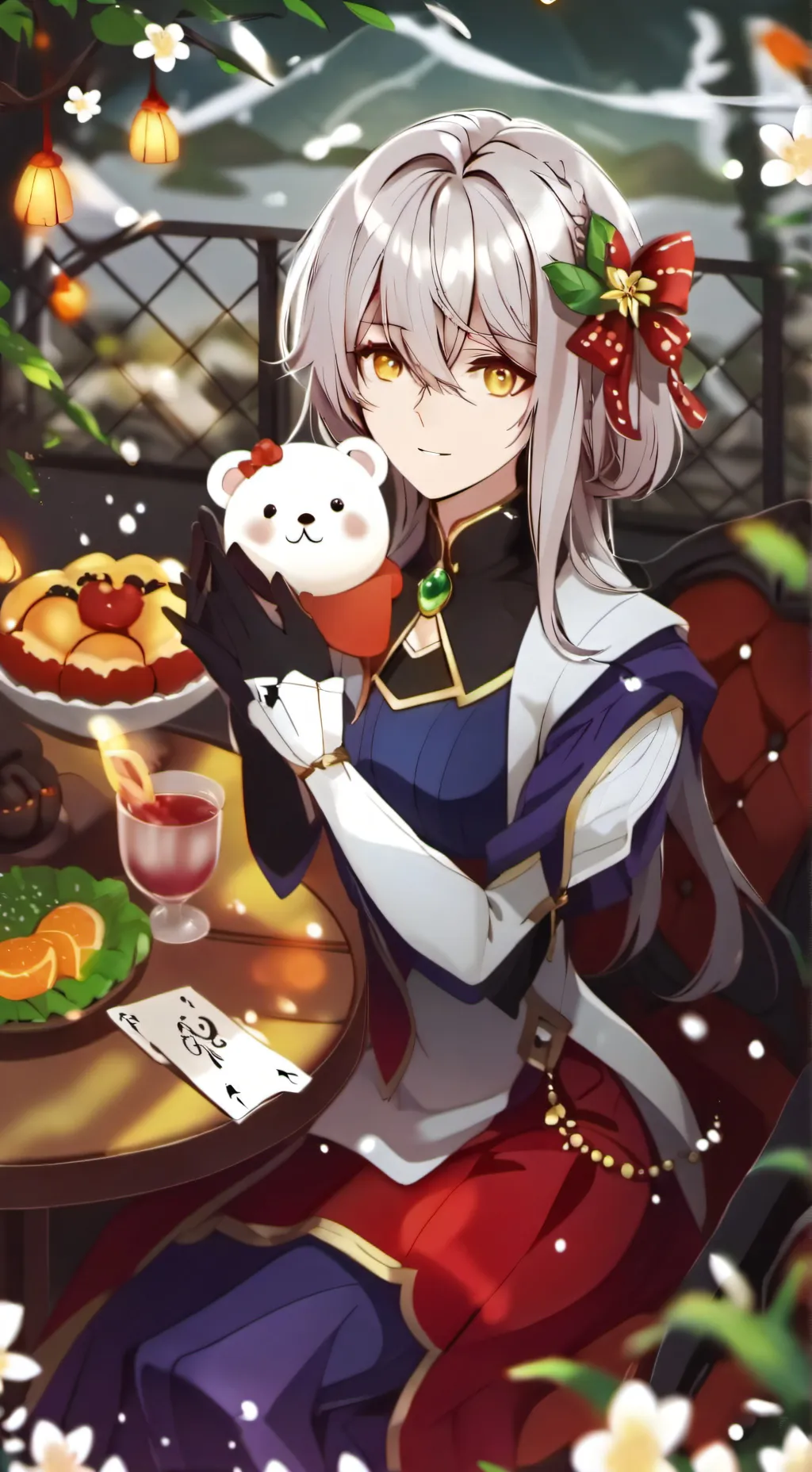 ai character: Reina background