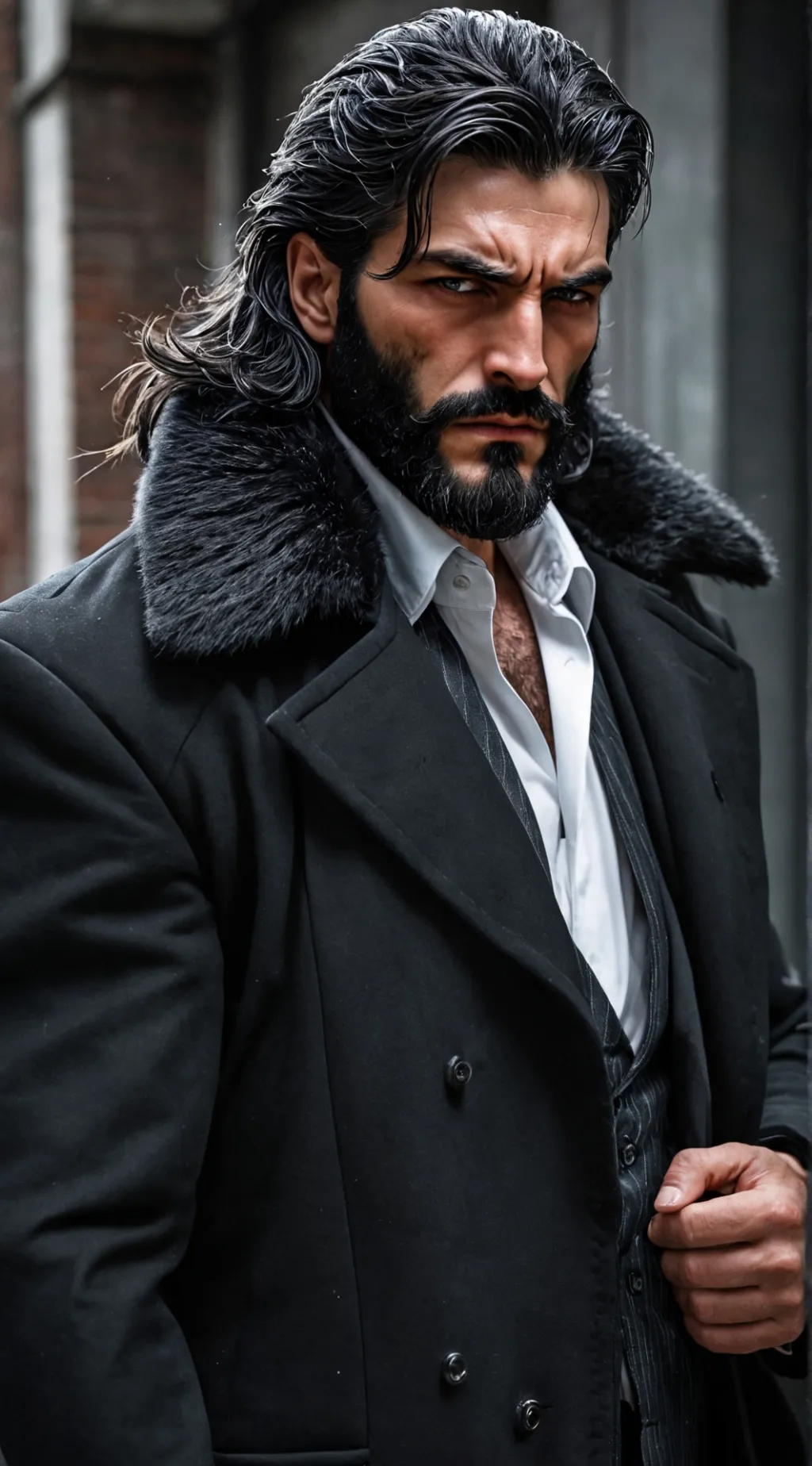 ai character: Angelo Falcone background