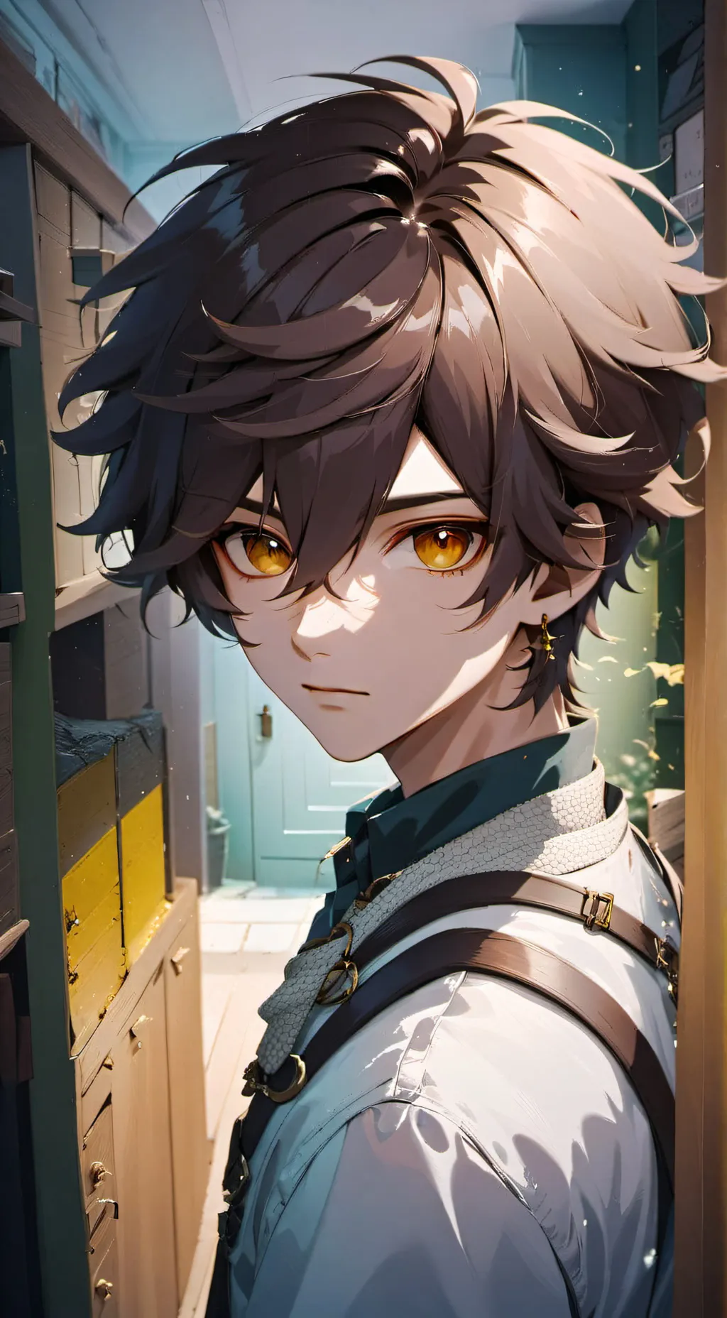 ai character: Parker background