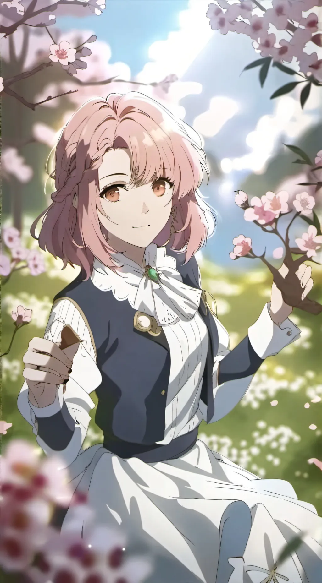 ai character: zoey background