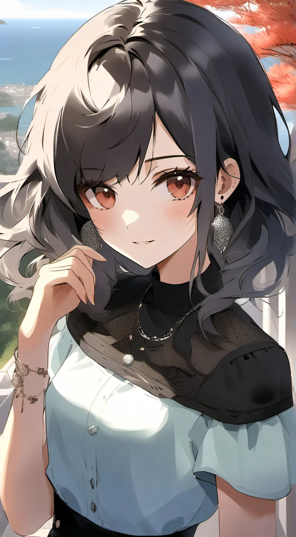 ai character: Hailey background