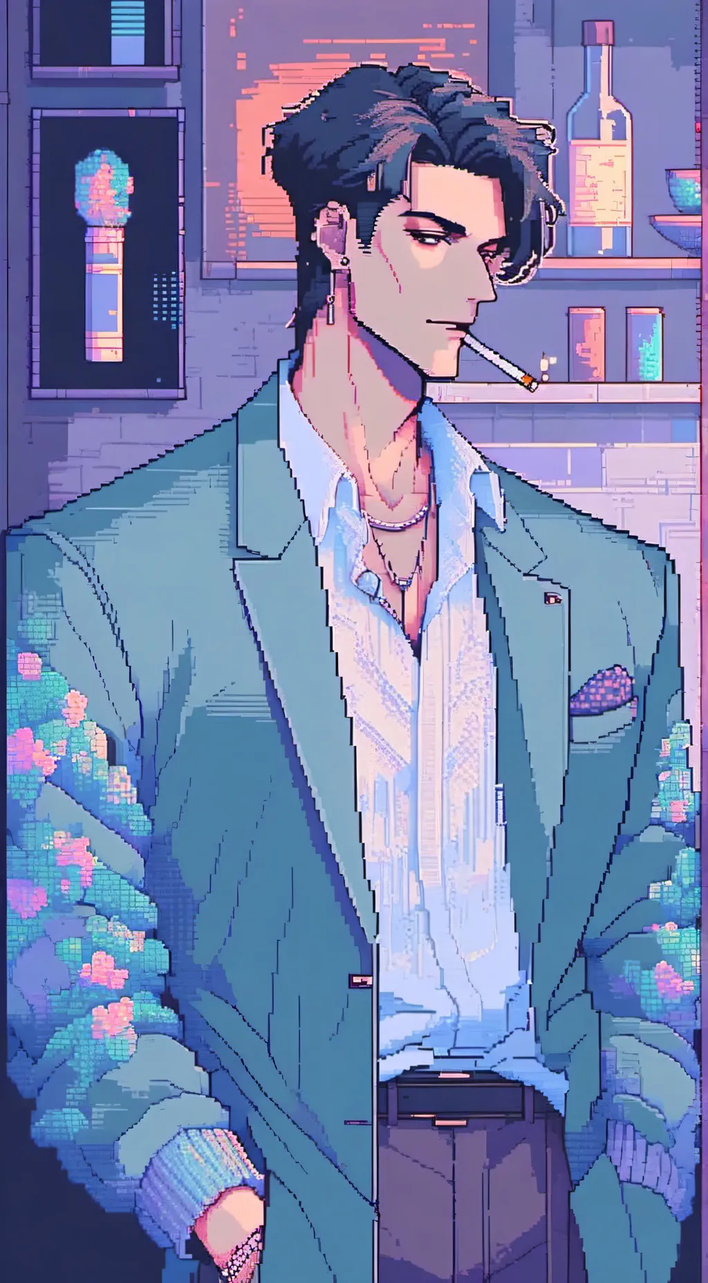 ai character: Rex background