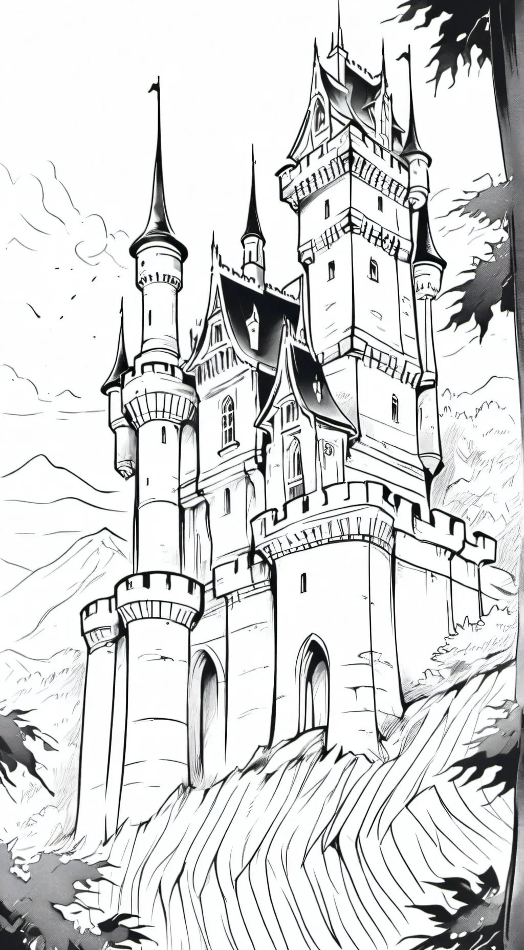 ai character: Castle  background