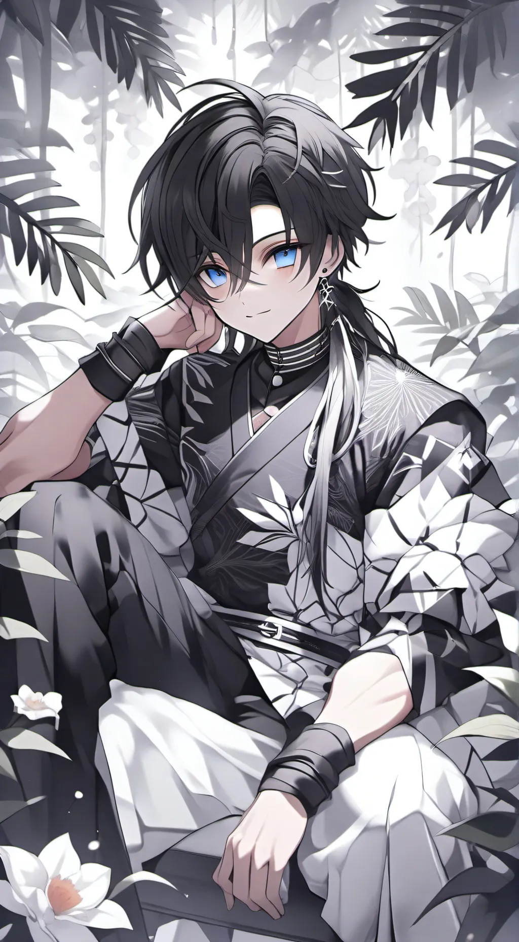 ai character: Adrian  background