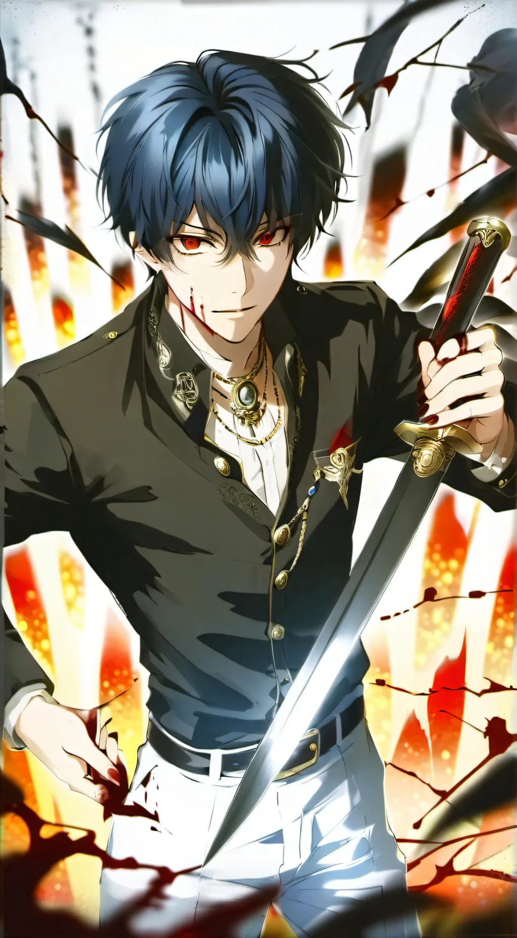 ai character: Ash background
