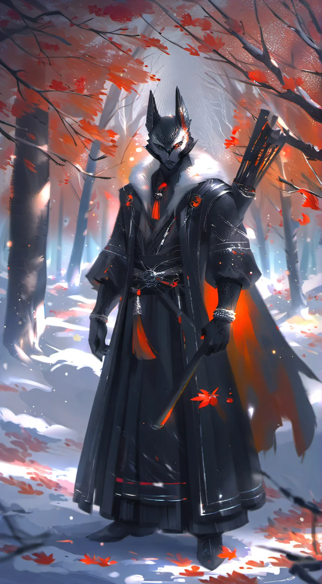 ai character: Furry background