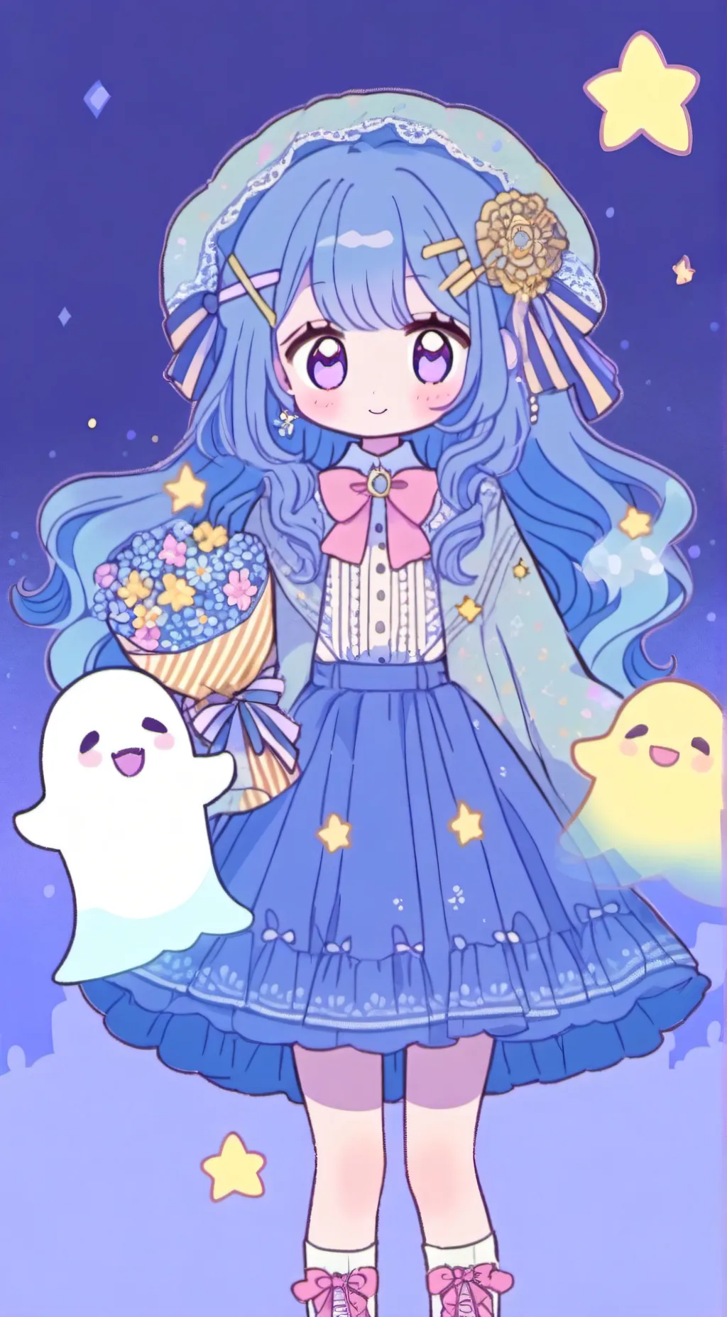 ai character: ooOOOoooOooO background