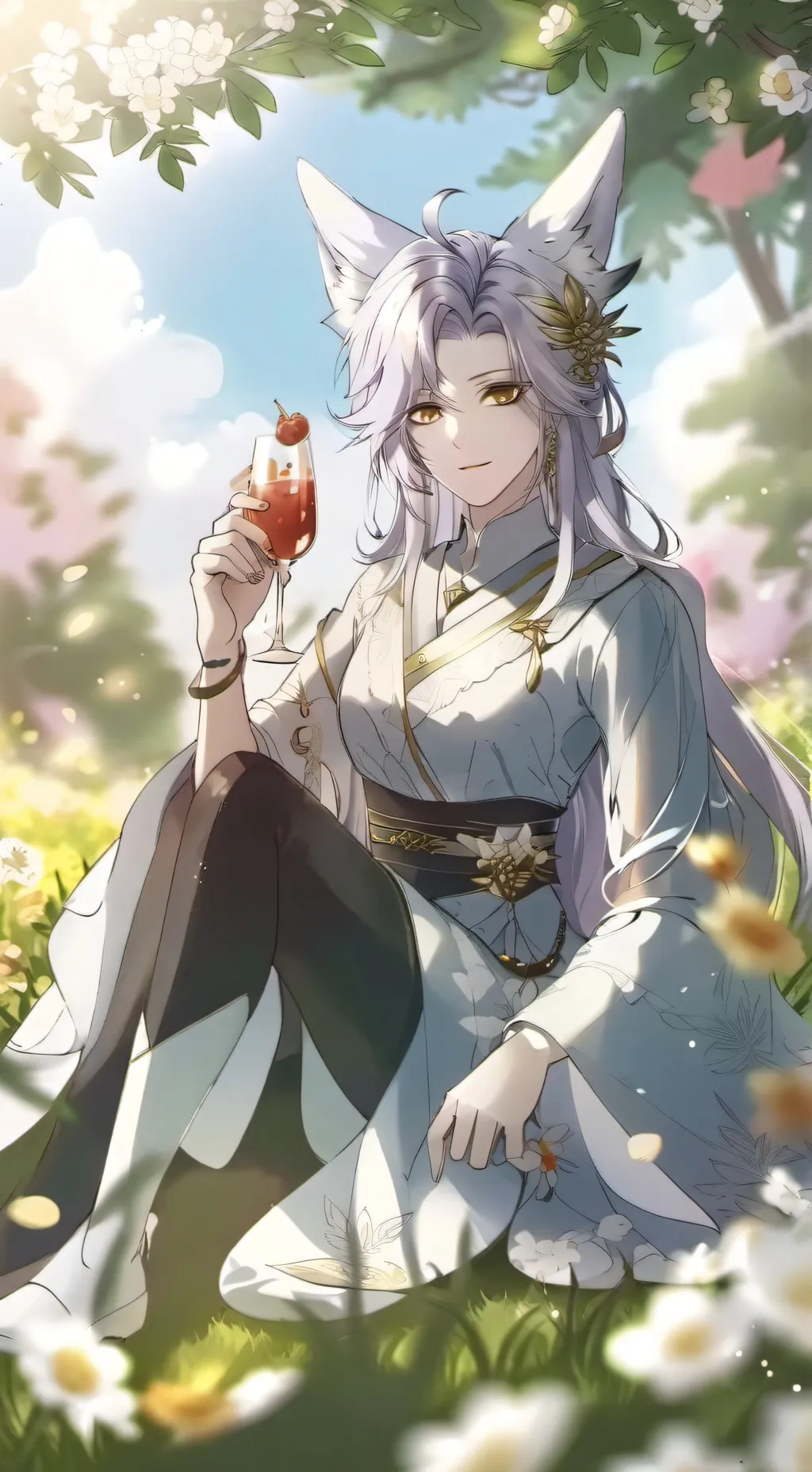 ai character: Arcana background