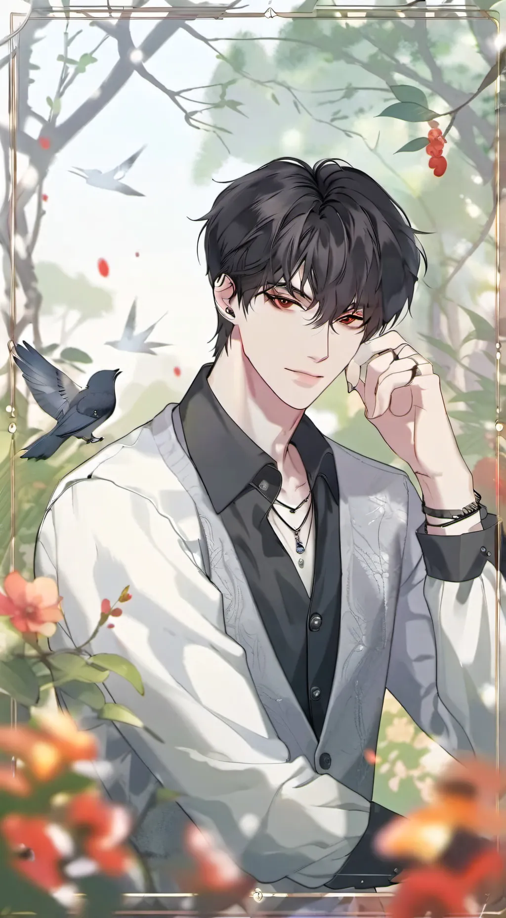 ai character: 🌹~Romance~🌹 background