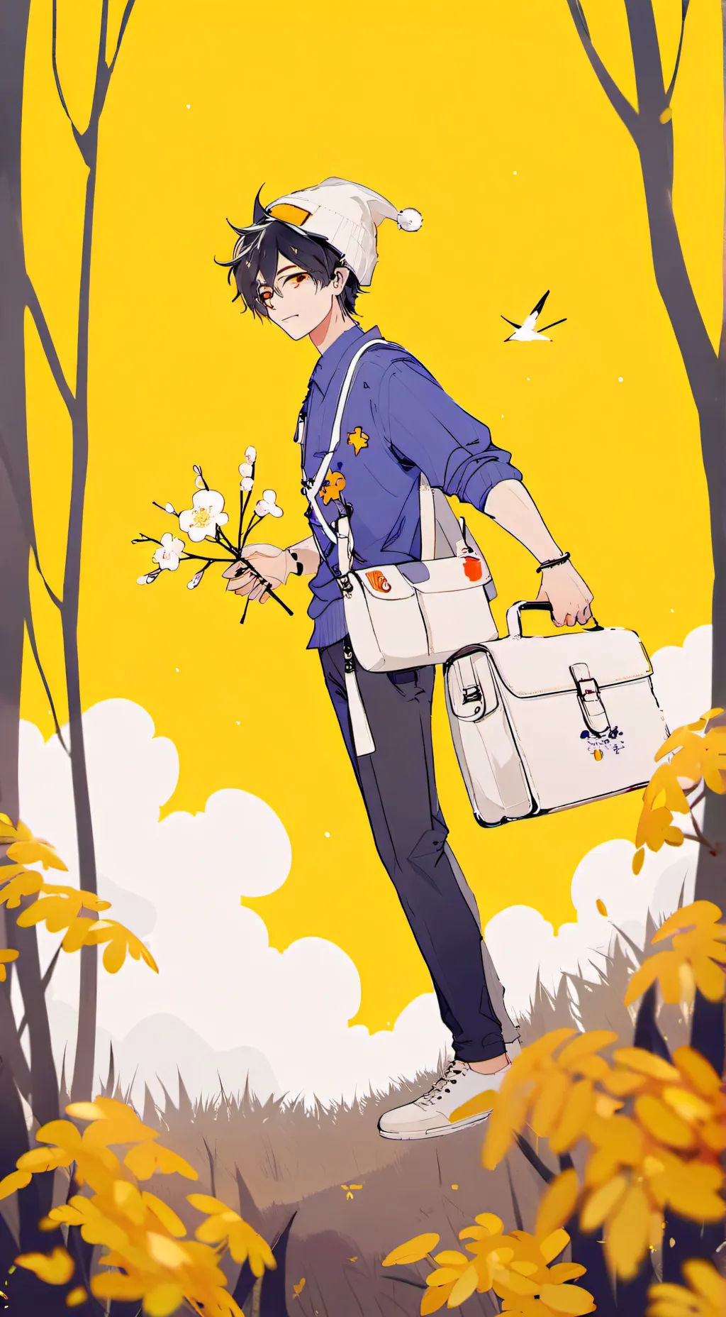 ai character: Lukas background