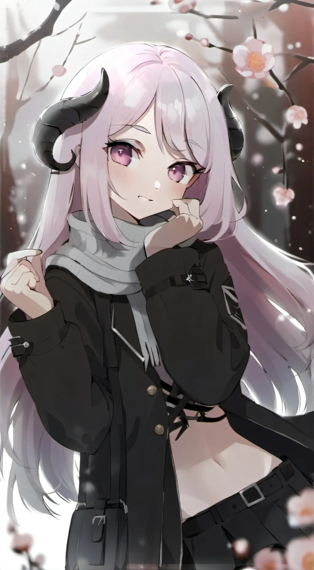ai character: Demon Arielle background