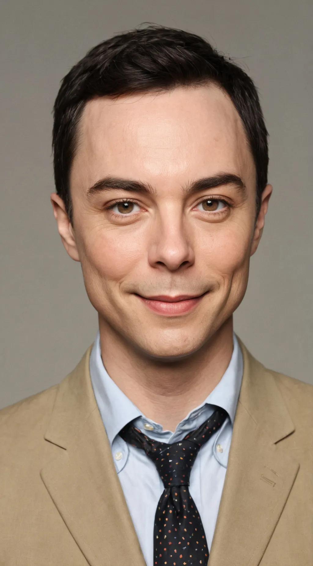 ai character: Jim Parsons. background