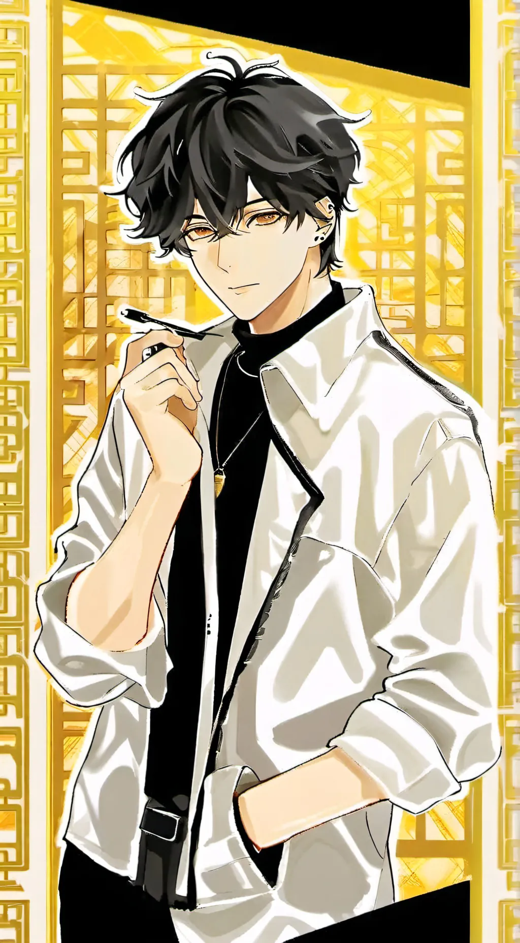 ai character: Erick  background