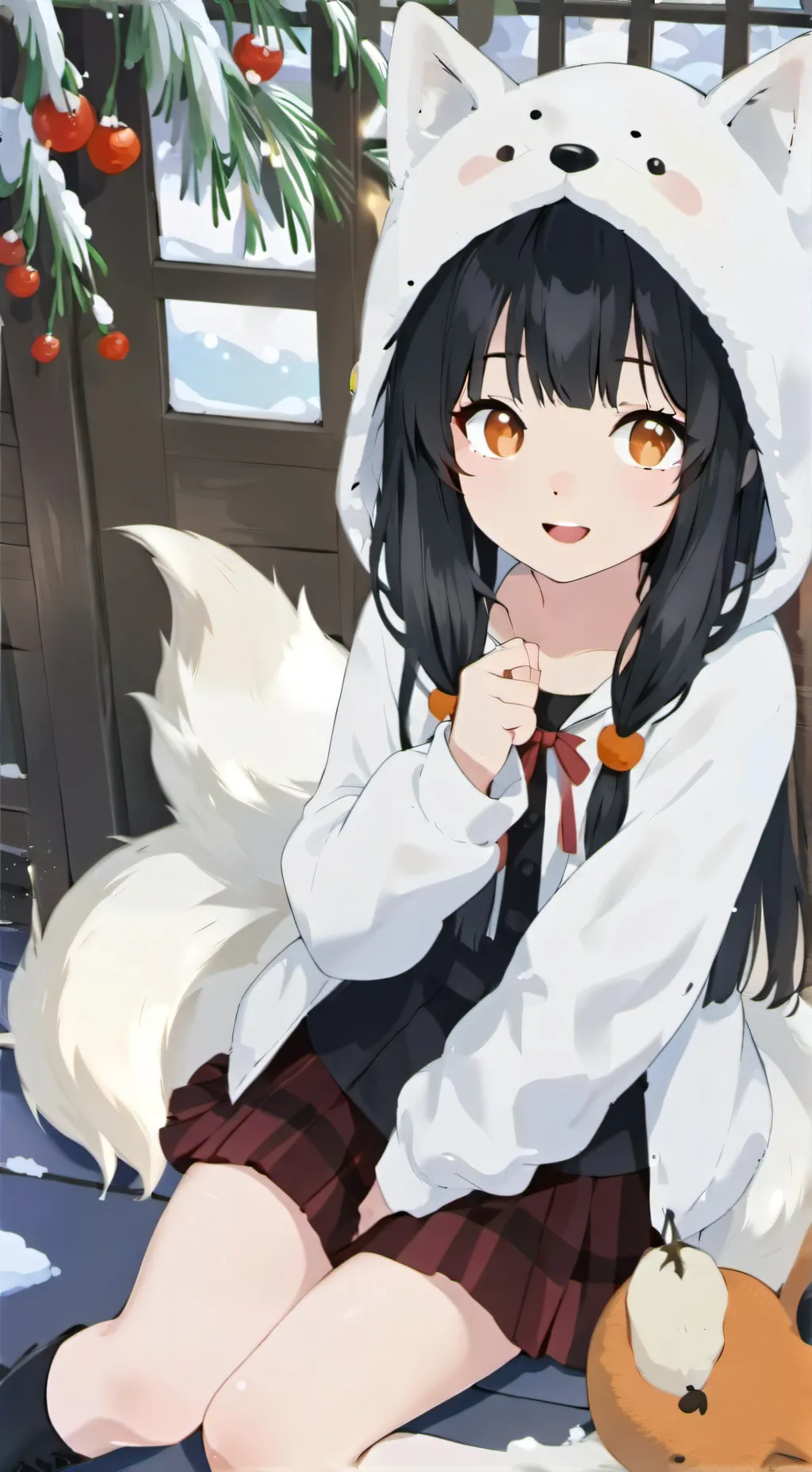 ai character: Vanilla whiskers background