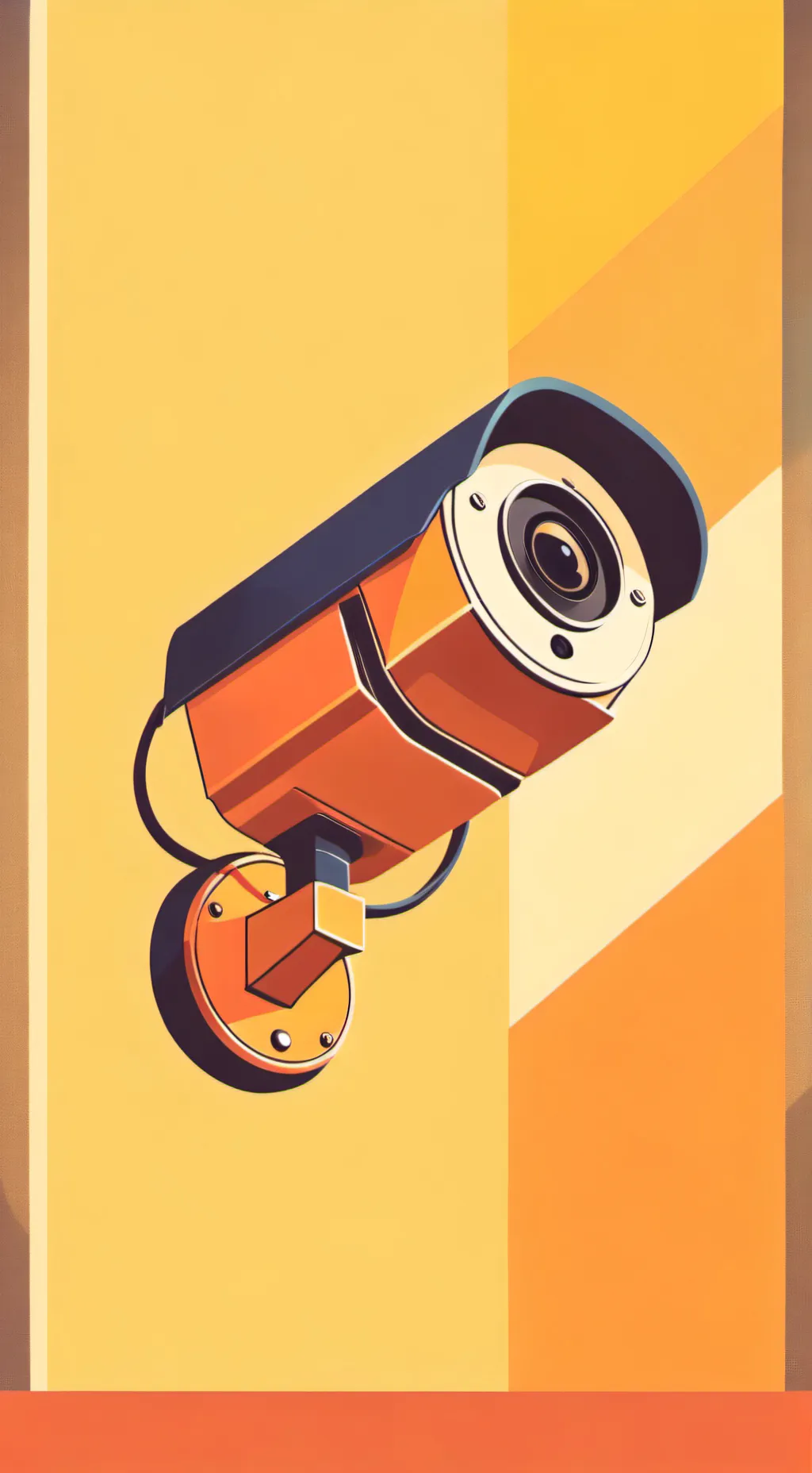 ai character: Security camera background