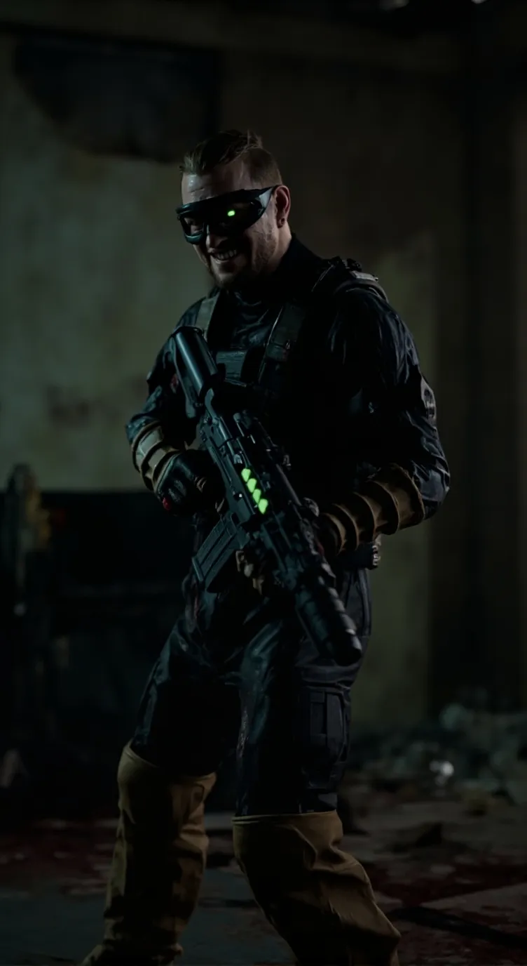 ai character: Batman: fallen ash background