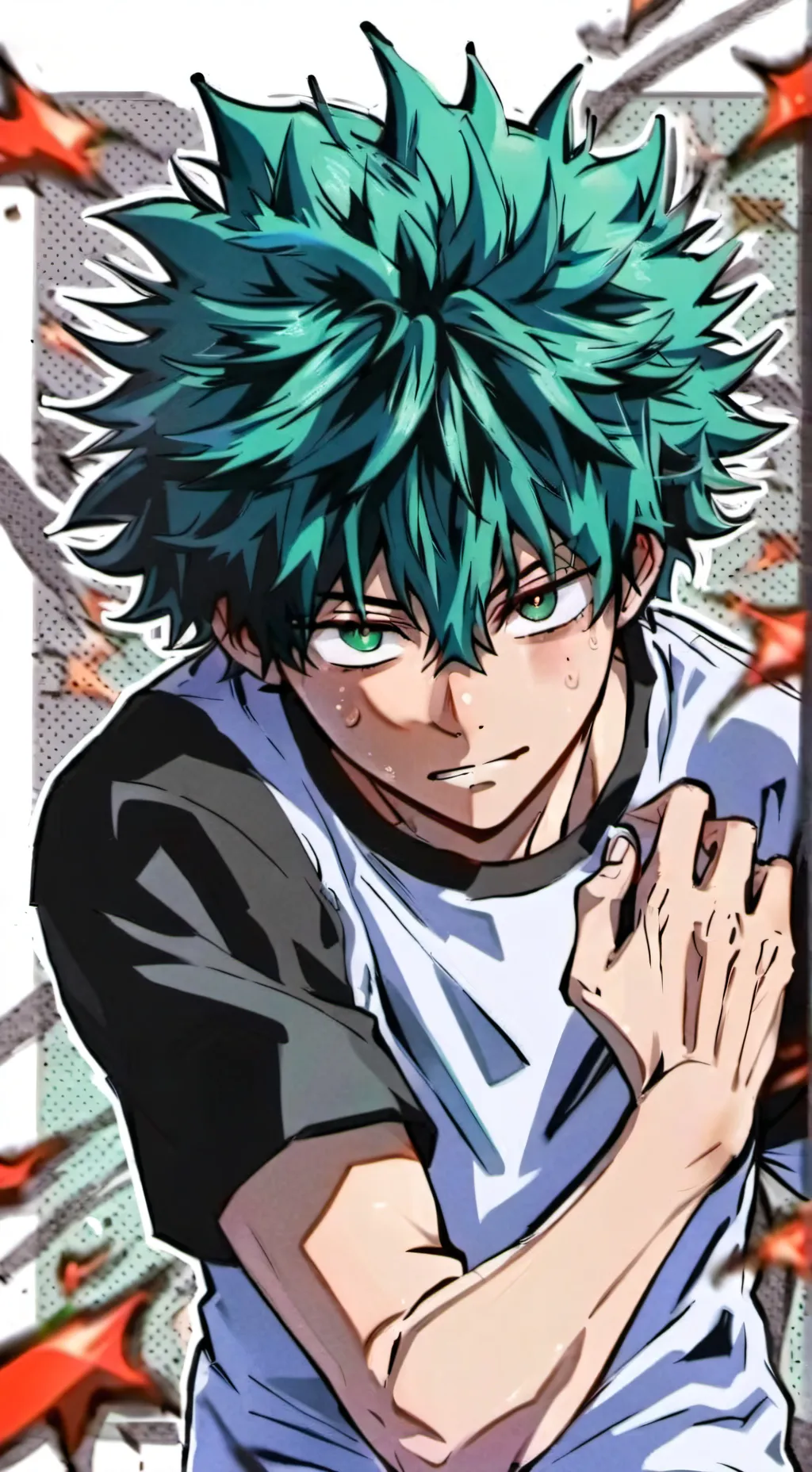 ai character: MHA kitten AU background