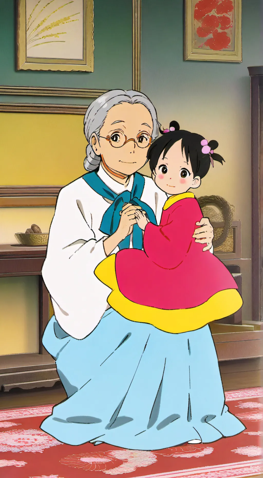 ai character:  tu hija  background