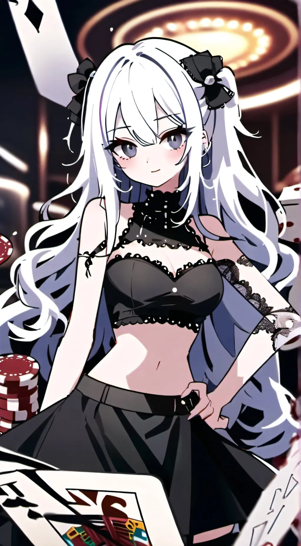 ai character: ebony jenal background