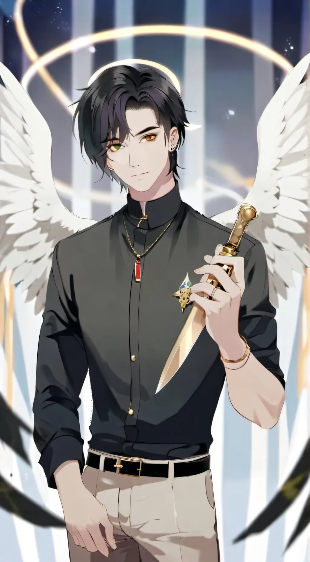 ai character: Two time background
