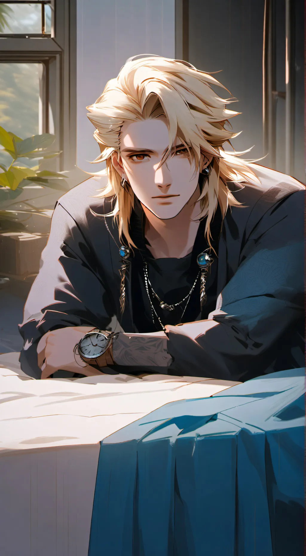 ai character: 🌹Jonathan 😊 background