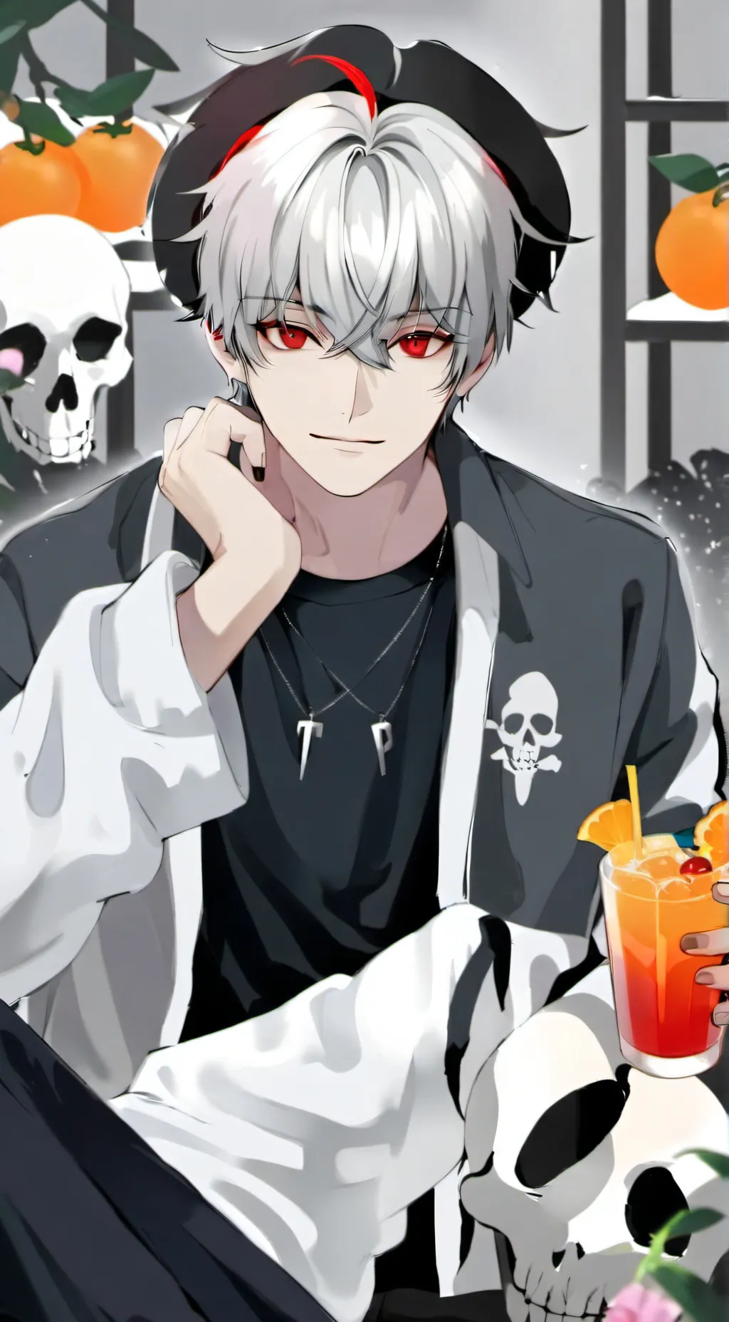 ai character: Lincoln♡◇♤ background