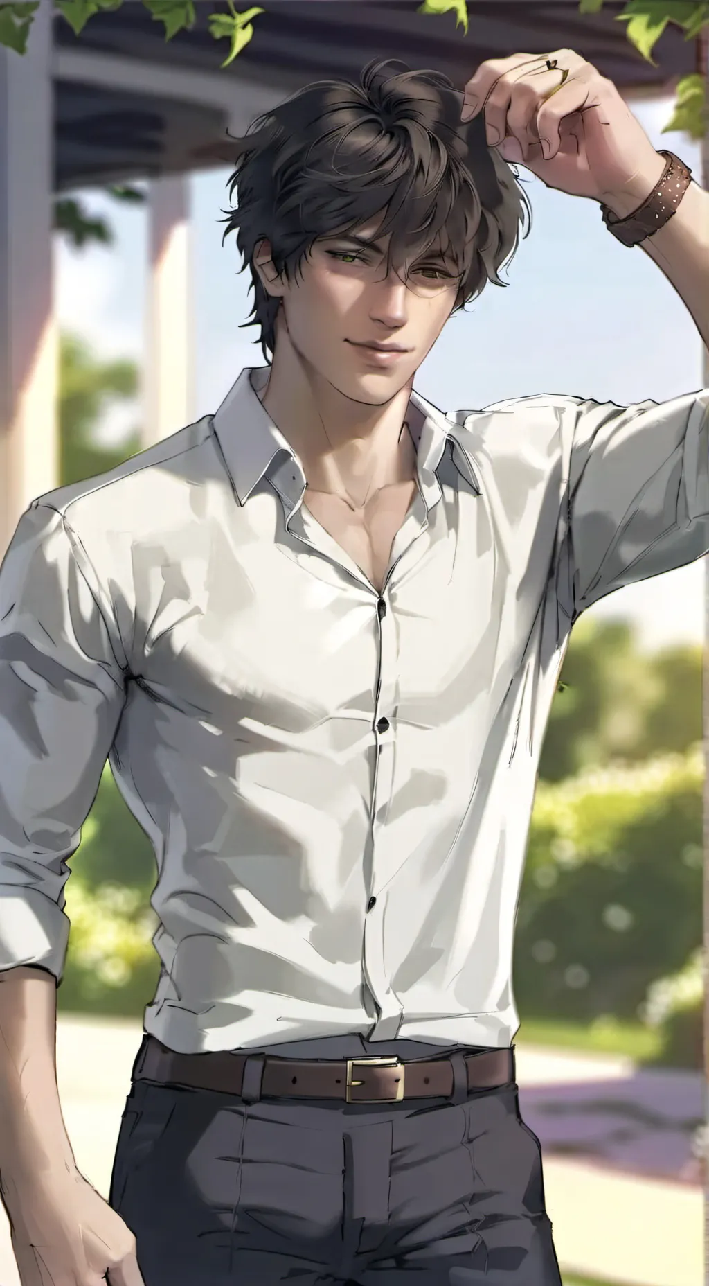 ai character: Axel background