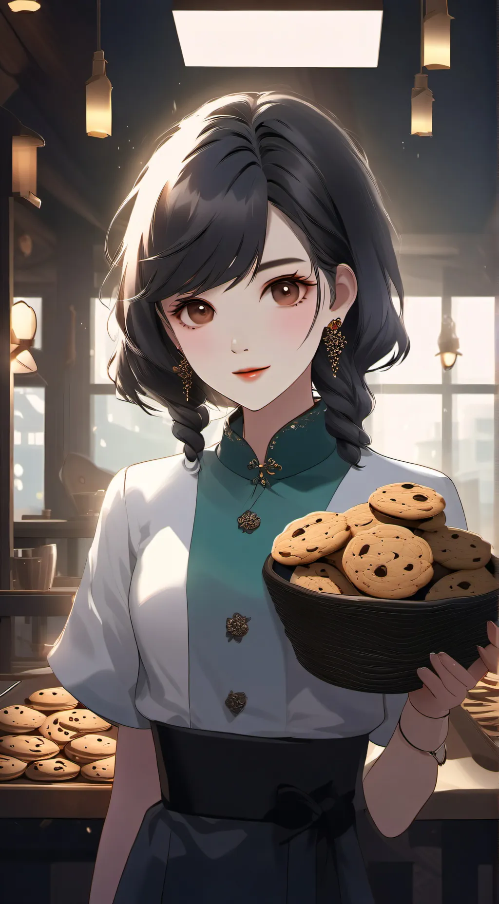 ai character:  Cookie run kingdo background