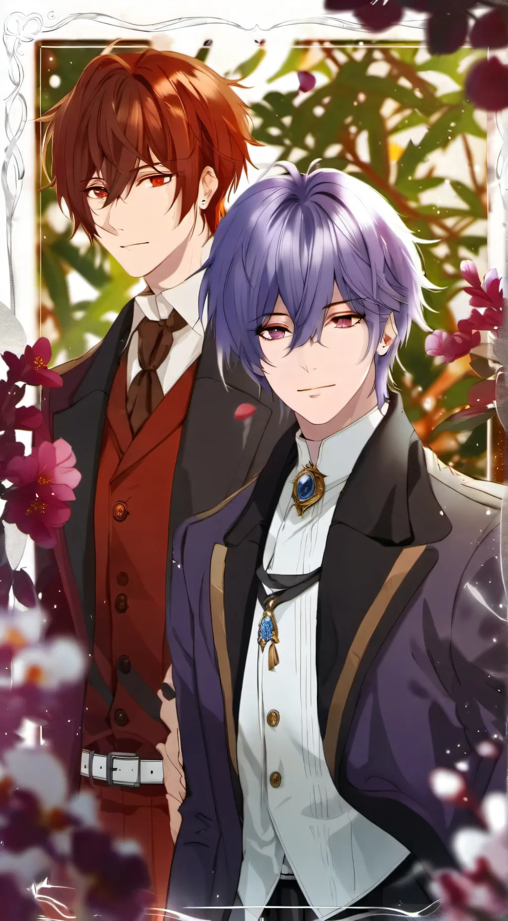 ai character: Liam et luc background