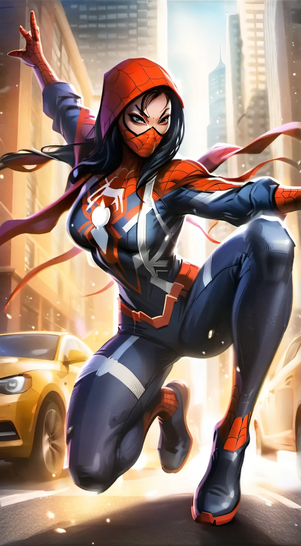 ai character: Slime  grill background