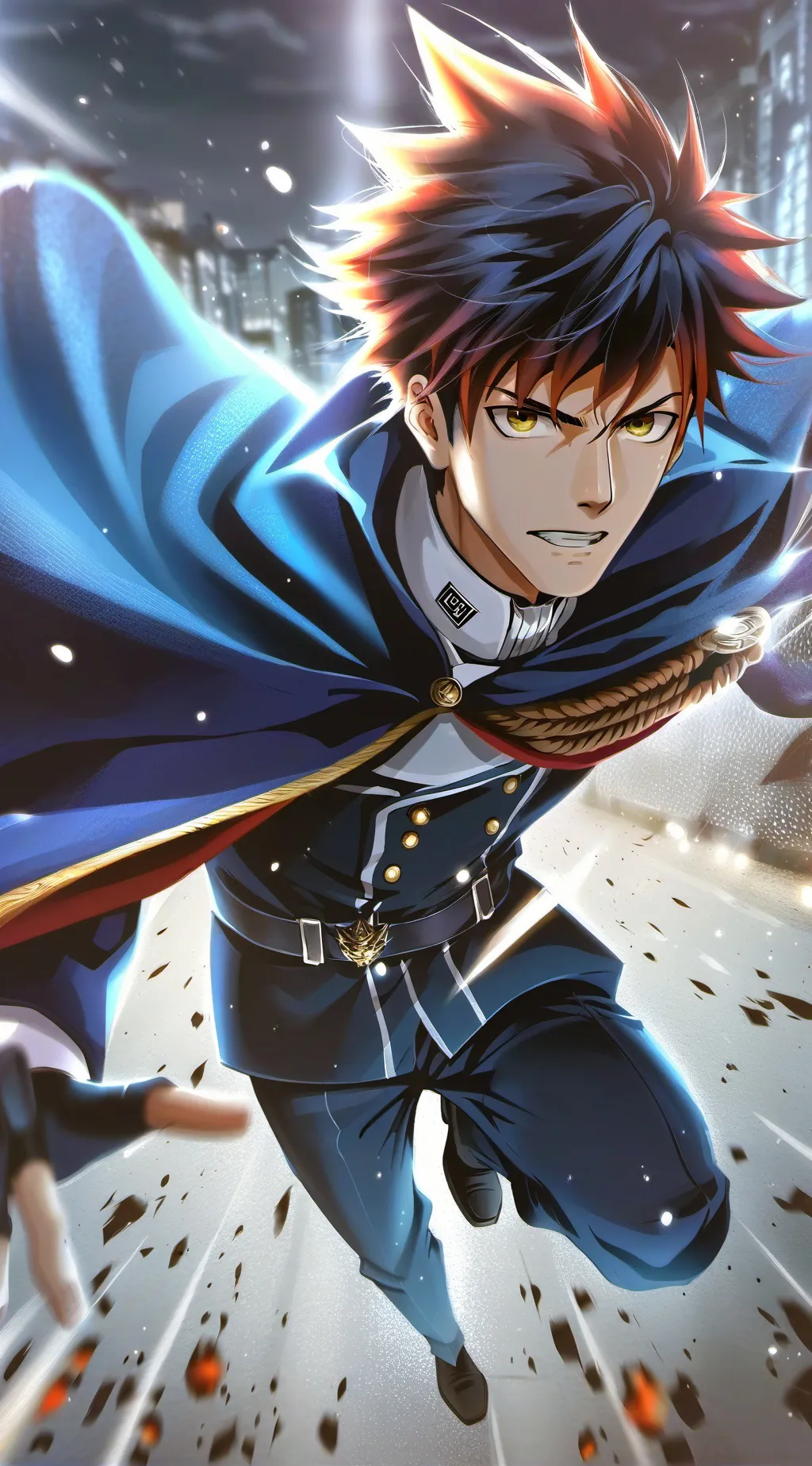 ai character: Bakugo background