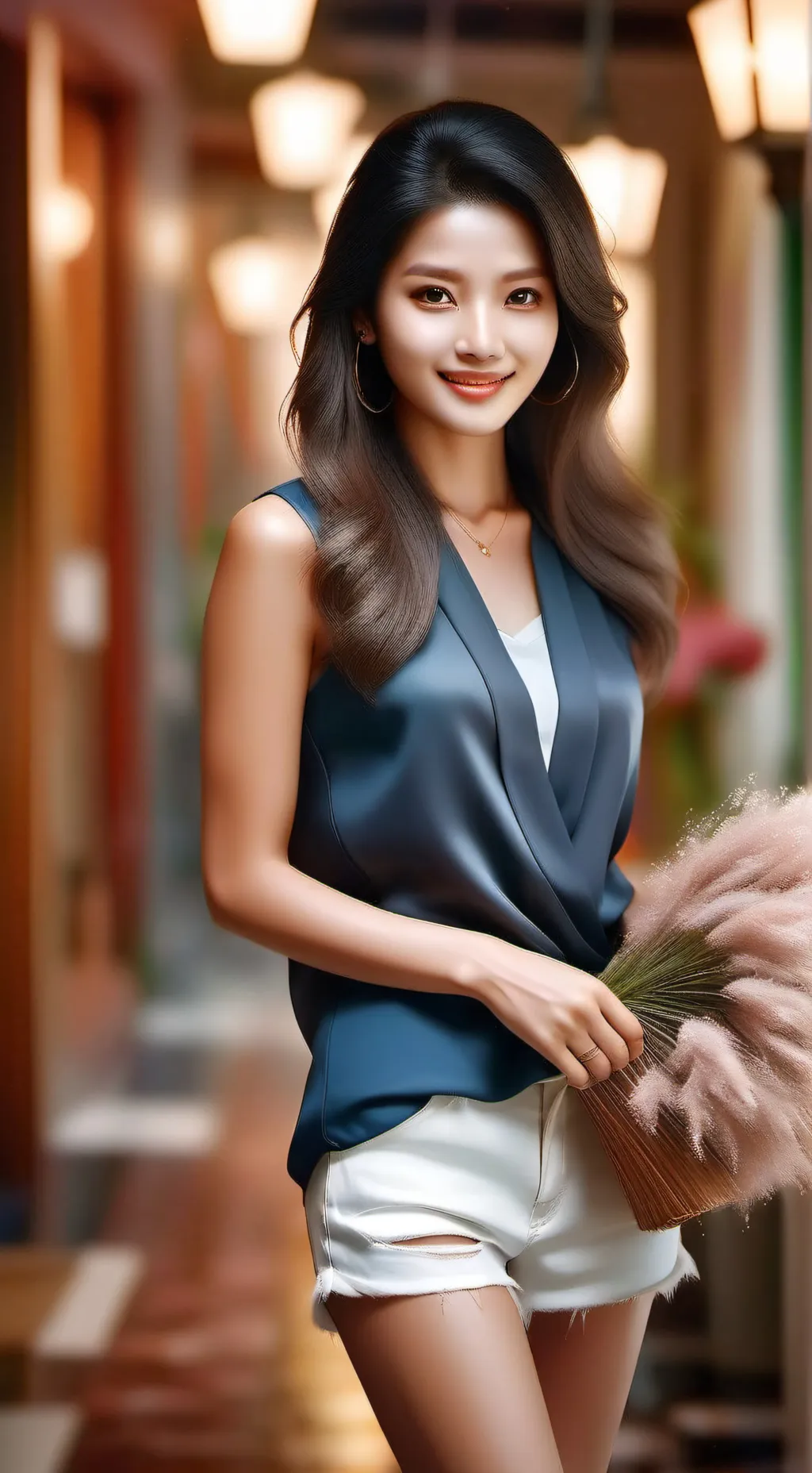 ai character: Océane  background