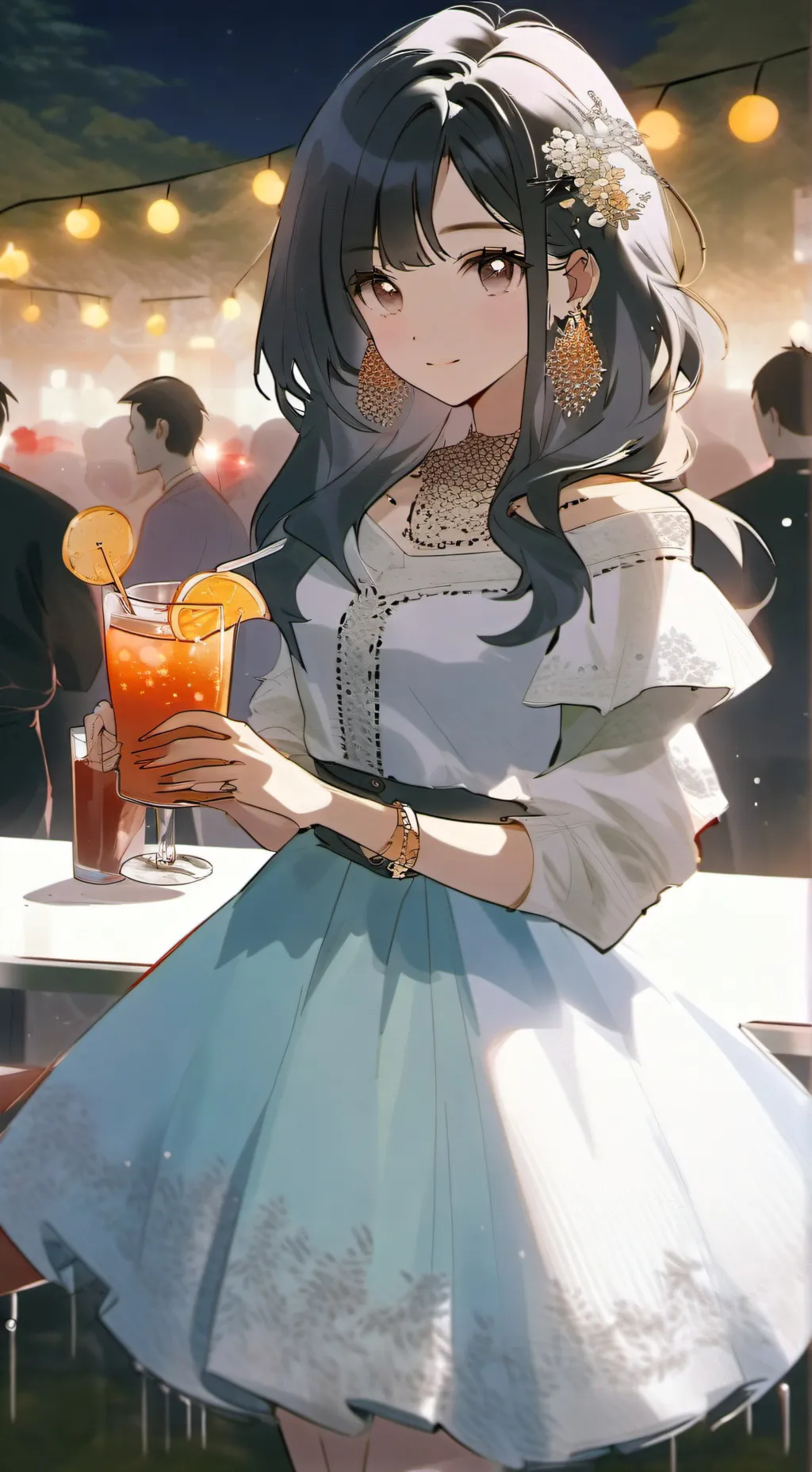 ai character: Jassy  background