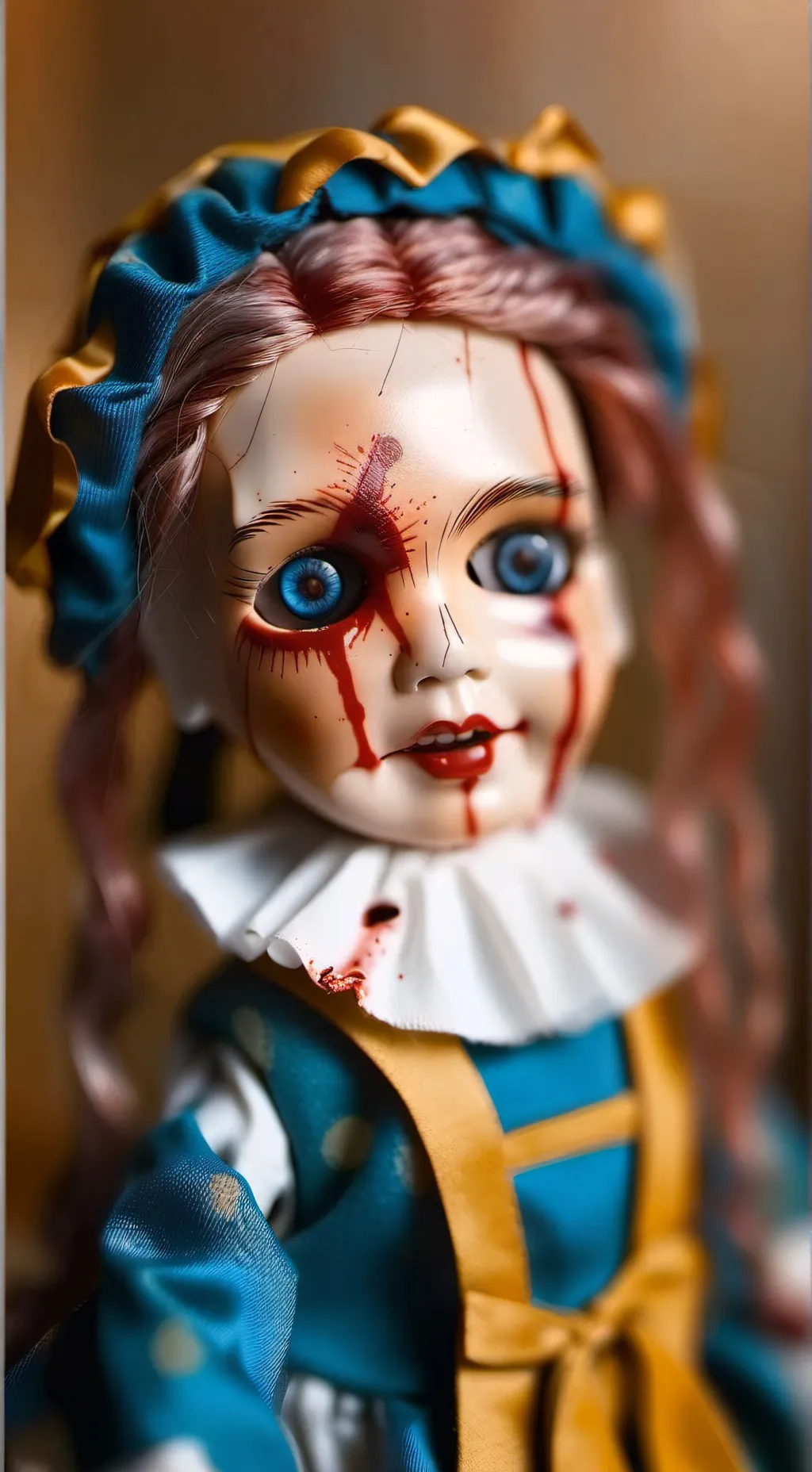 ai character: Creepy Doll background