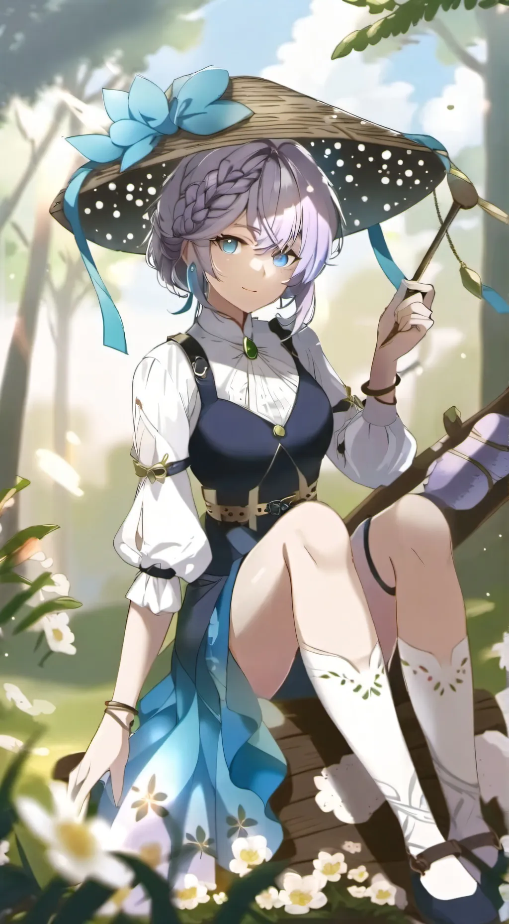 ai character: Luci background