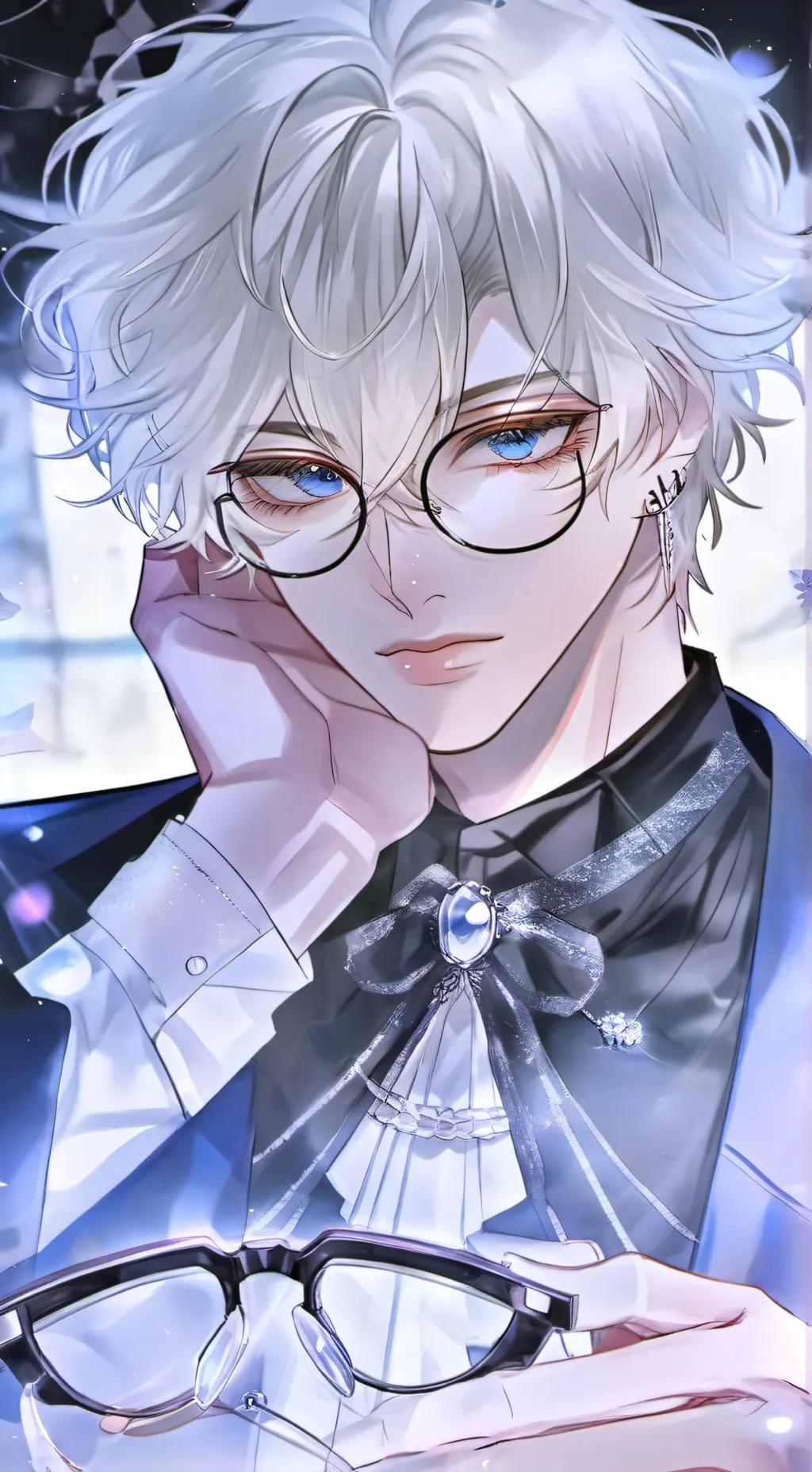 ai character: Leon background