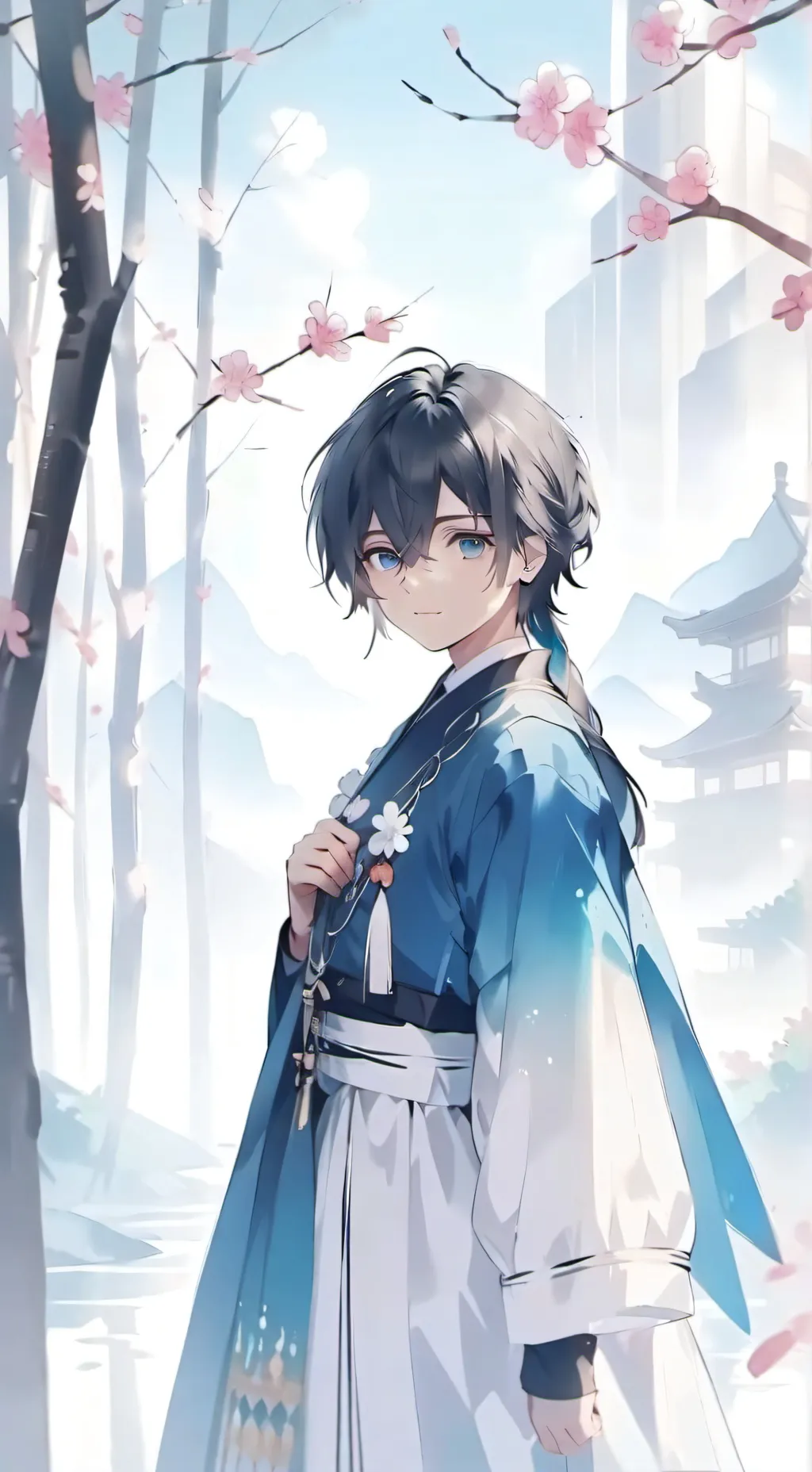 ai character: Prince Amedion  background