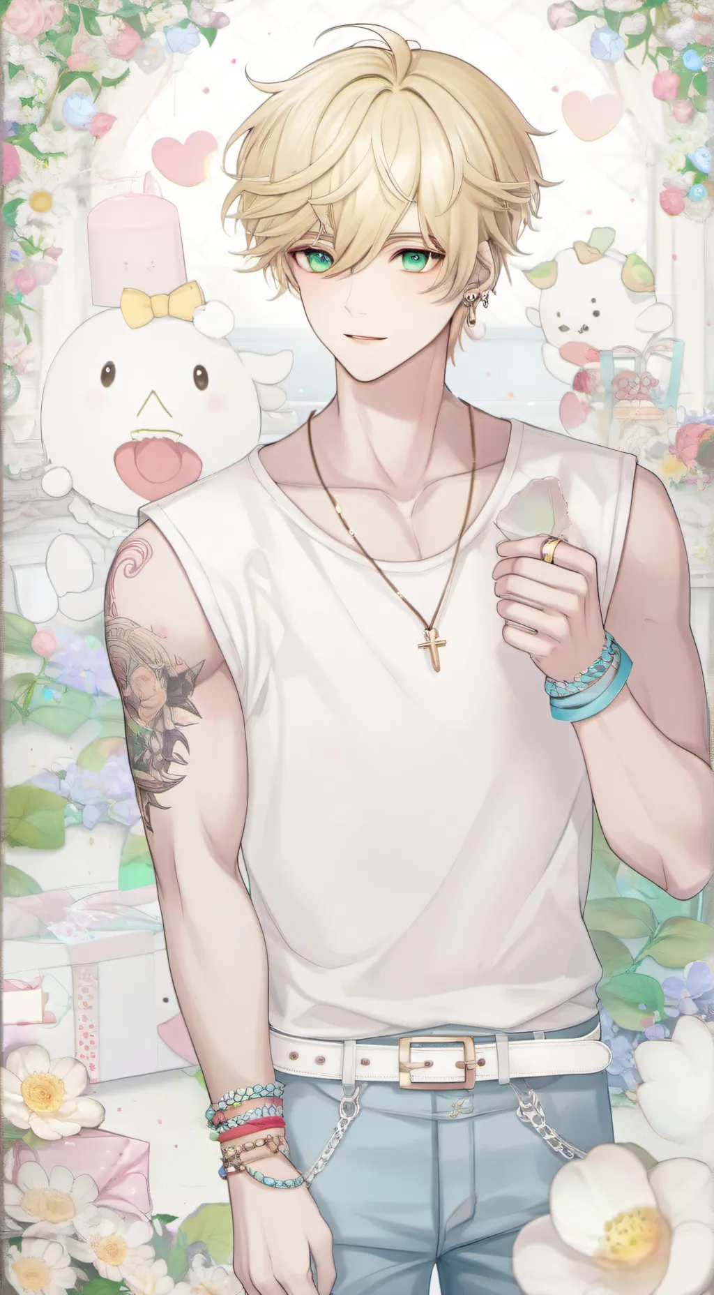 ai character: Raven background