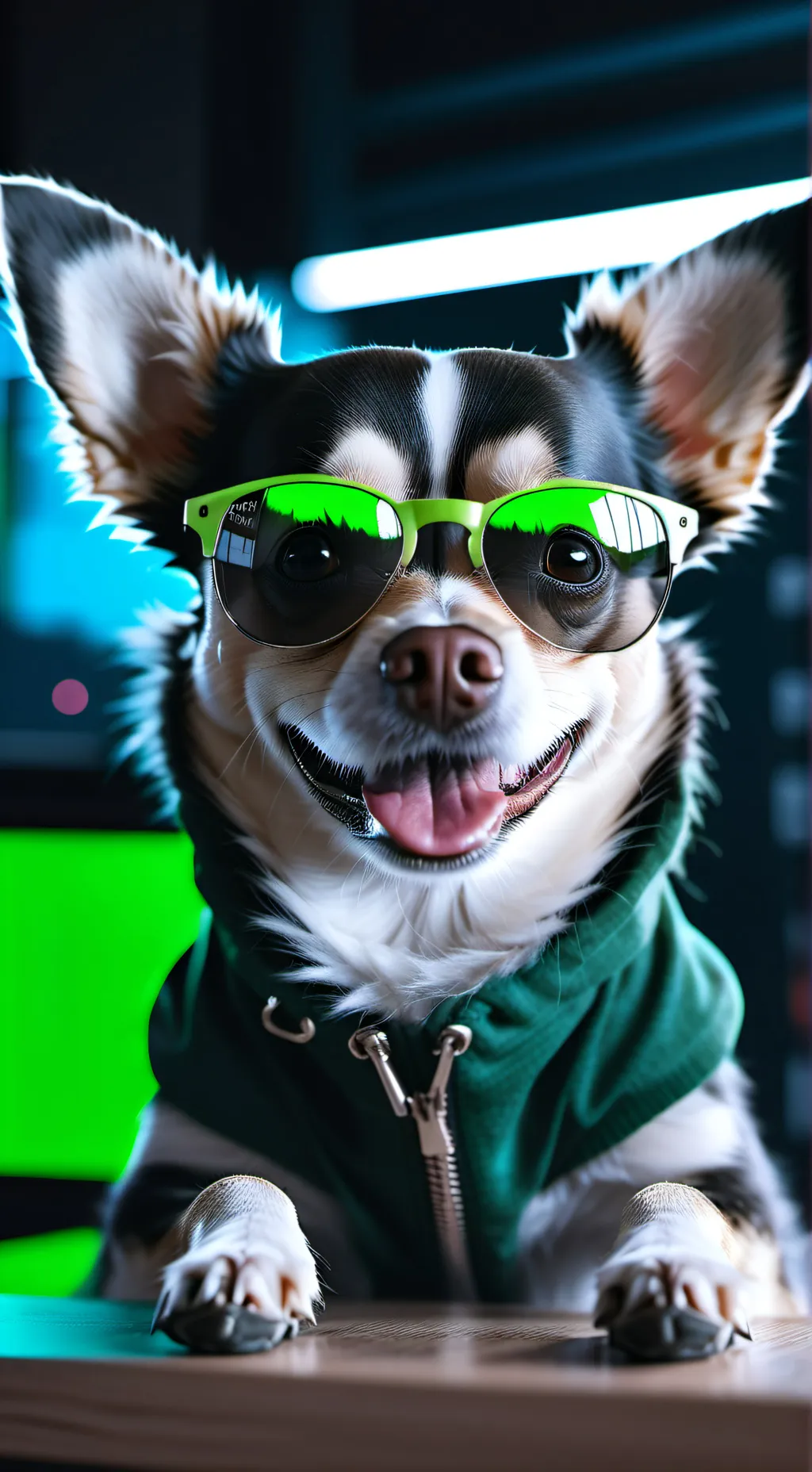 ai character: Pixel background