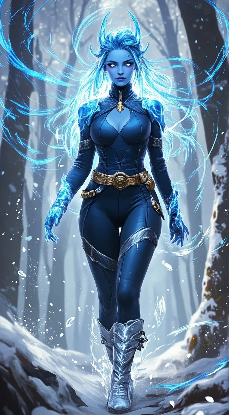 Talkie AI - Chat with Ice Woman