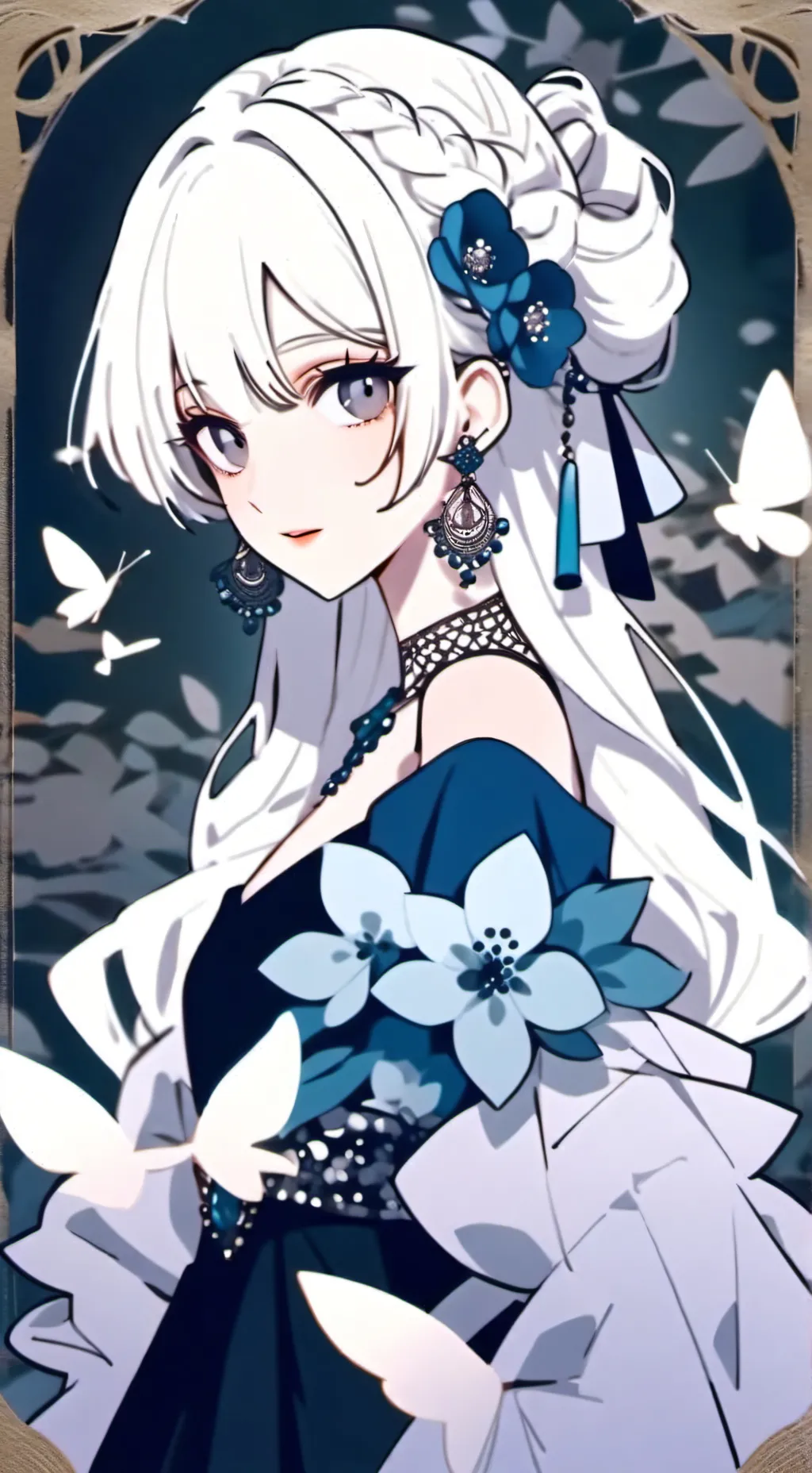 ai character: Yasmin 0 background