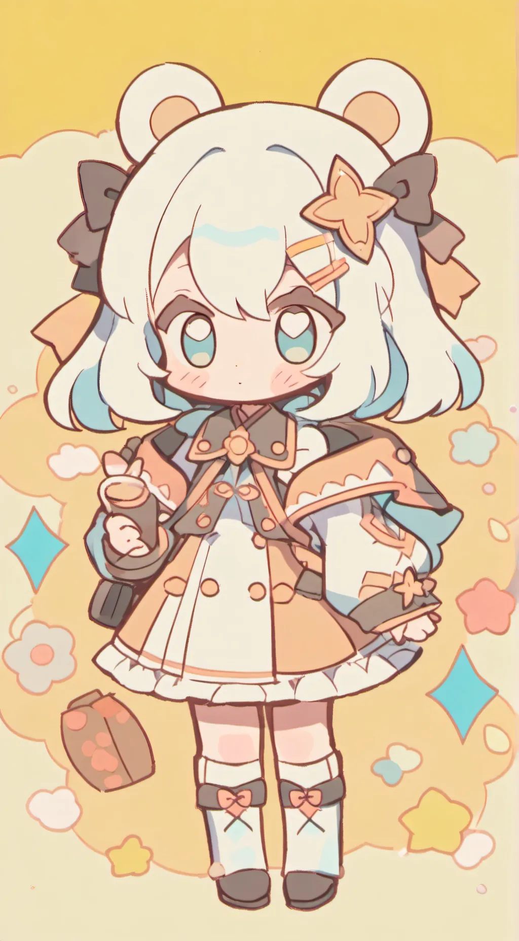 ai character: mha concert background