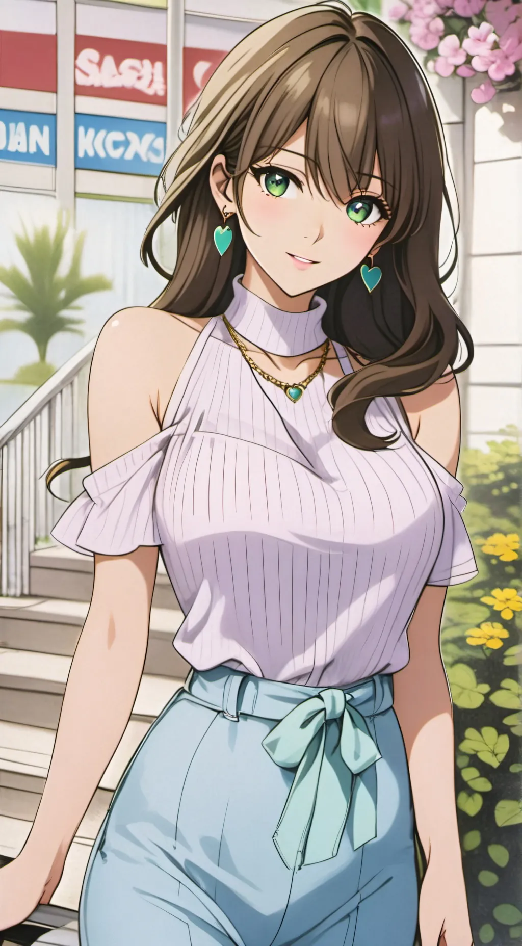 ai character: Mia Caldwell background